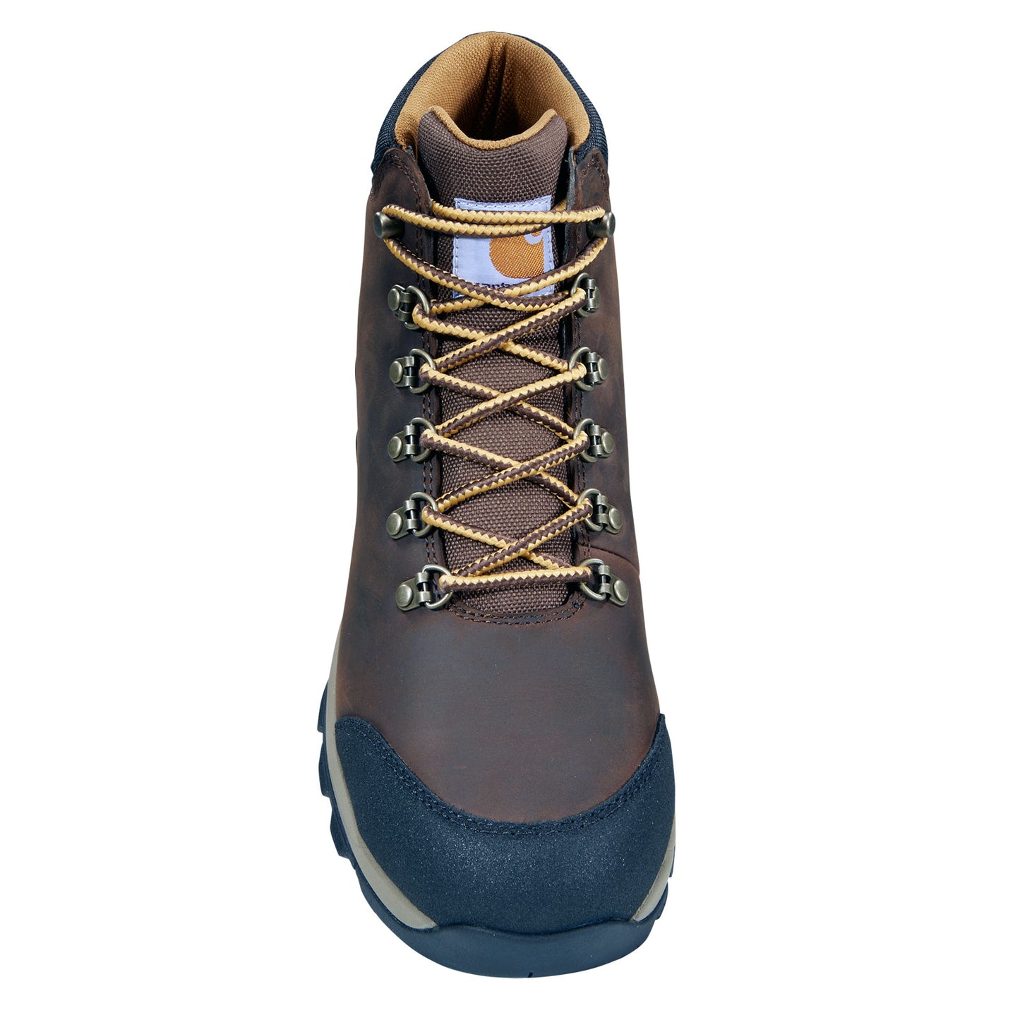 Peltz Shoes Men's Carhartt Gilmore WP 5in Alloy Toe Work Hiker Boot DARK BROWN FH5550-M
