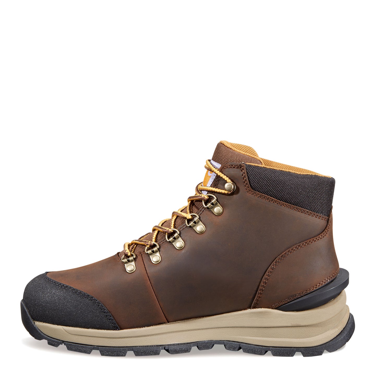 Peltz Shoes Men's Carhartt Gilmore WP 5in Alloy Toe Work Hiker Boot DARK BROWN FH5550-M
