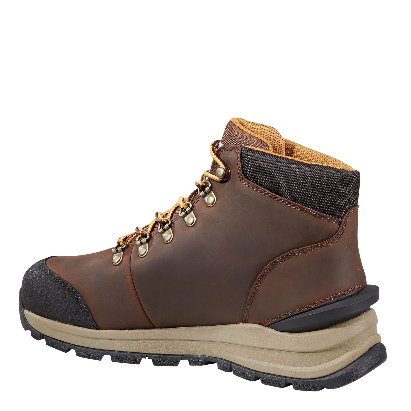 Peltz Shoes Men's Carhartt Gilmore WP 5in Alloy Toe Work Hiker Boot DARK BROWN FH5550-M