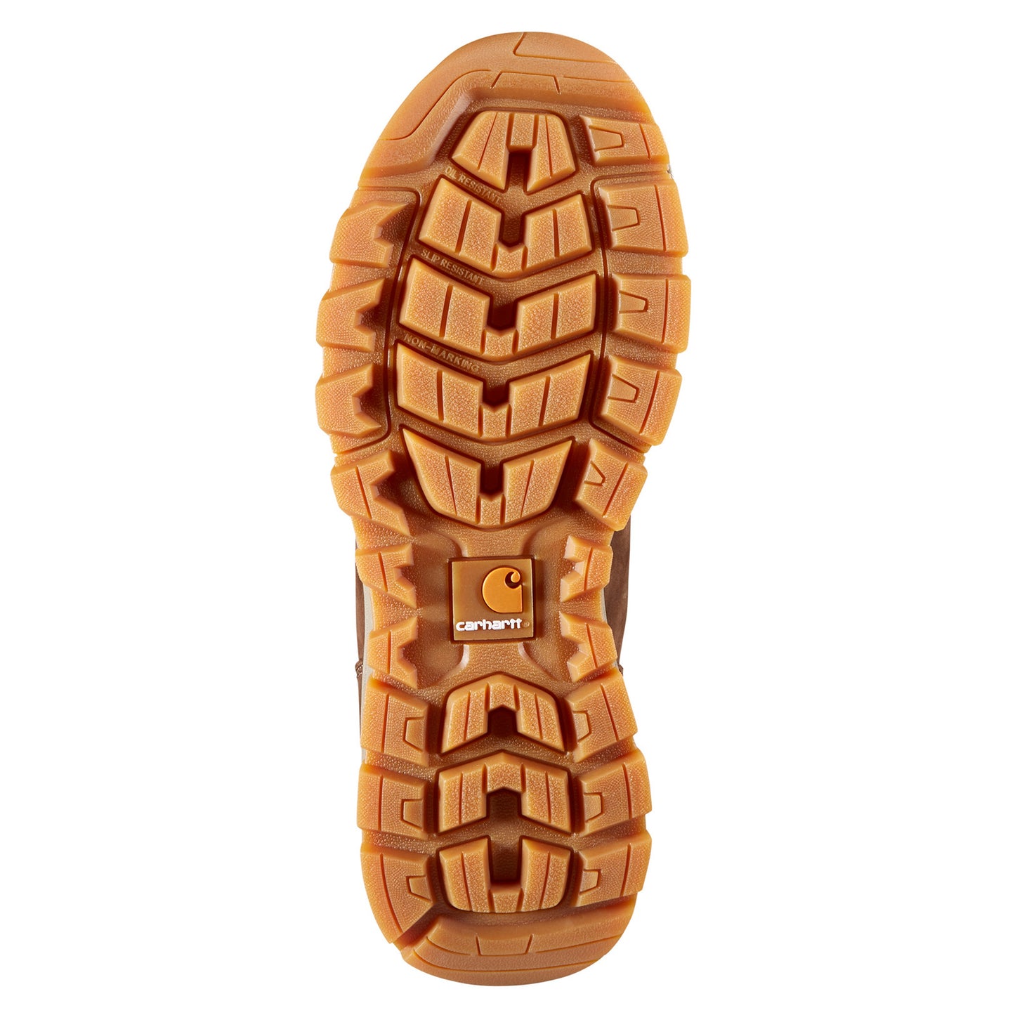 Peltz Shoes Women's Carhartt Gilmore WP 5in Alloy Toe Work Hiker Boot BROWN NUBUCK FH5556-W