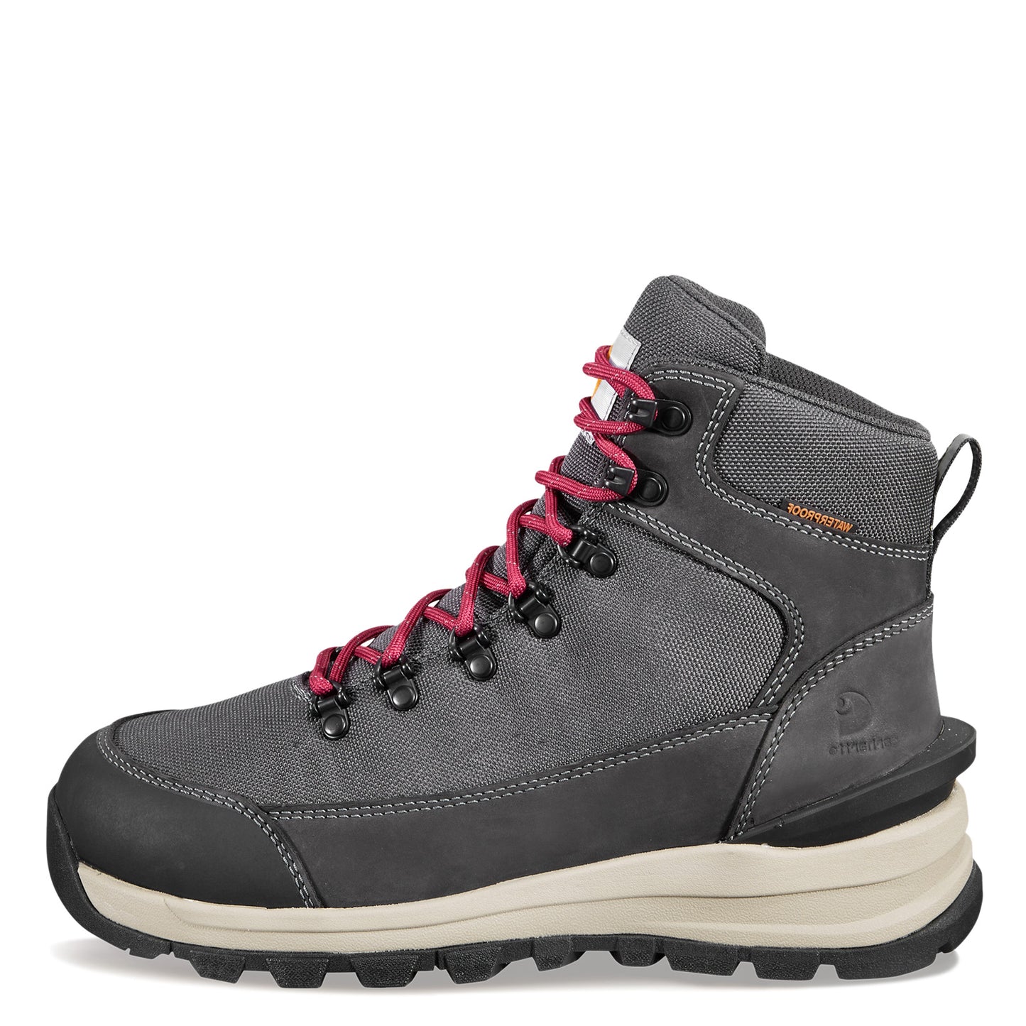 Peltz Shoes Women's Carhartt Gilmore WP 5in Alloy Toe Work Hiker Boot GRAY FH6587-W