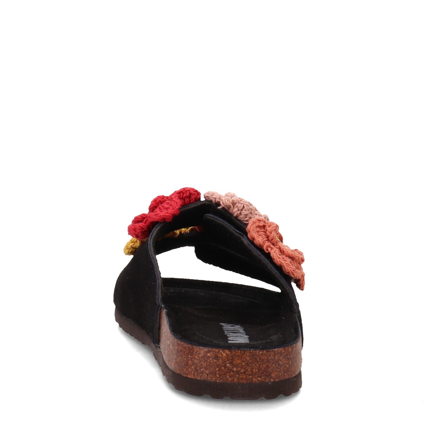 Peltz Shoes Women's MUK LUKS Terra Turf Flora Sandal BLACK FLORA-BLACK