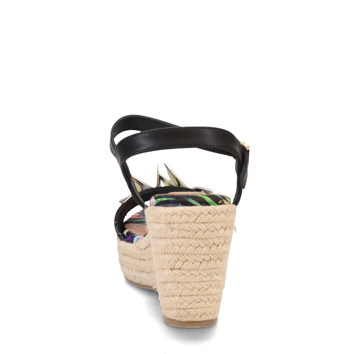 Peltz Shoes Women's Patrizia Flyaway Sandal Black FLYAWAY-B
