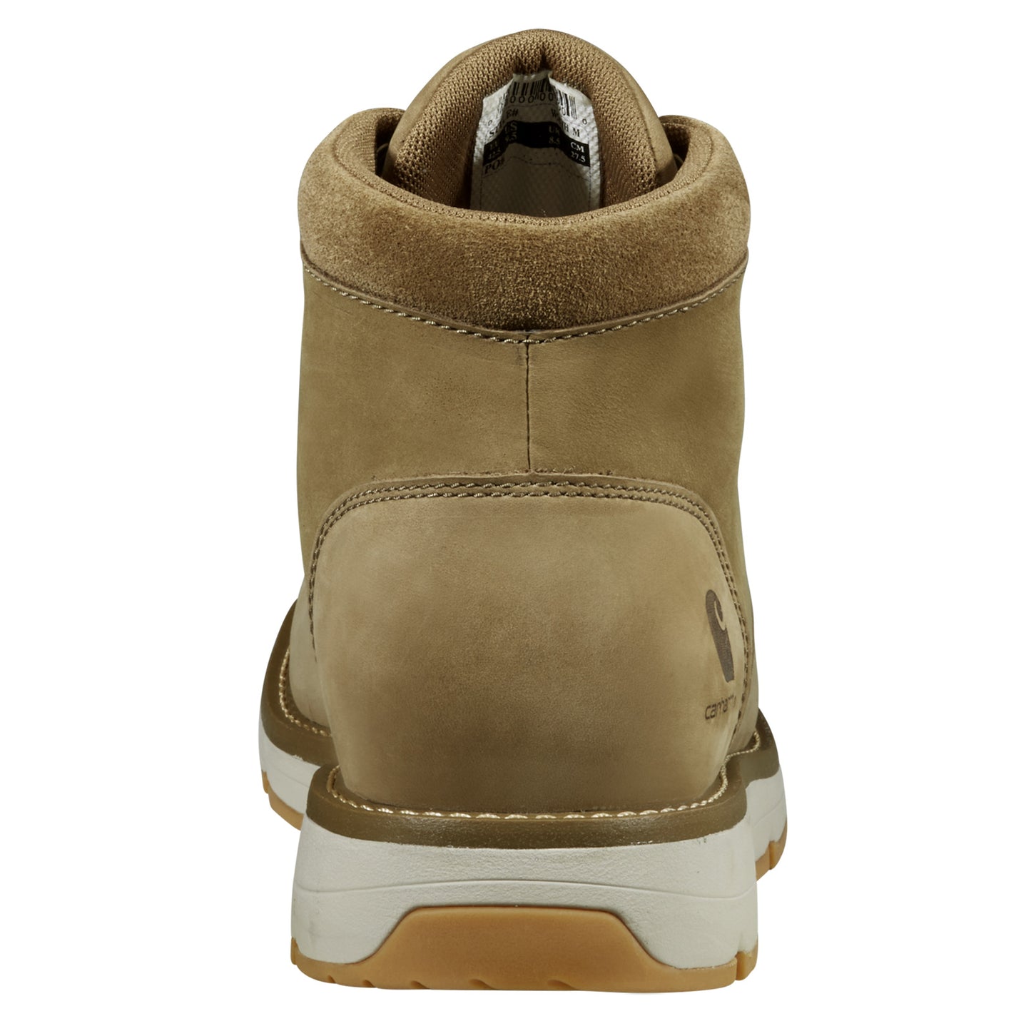 Peltz Shoes Men's Carhartt Millbrook 5in Soft Moc Toe Wedge Work Boot KHAKI FM5012-M