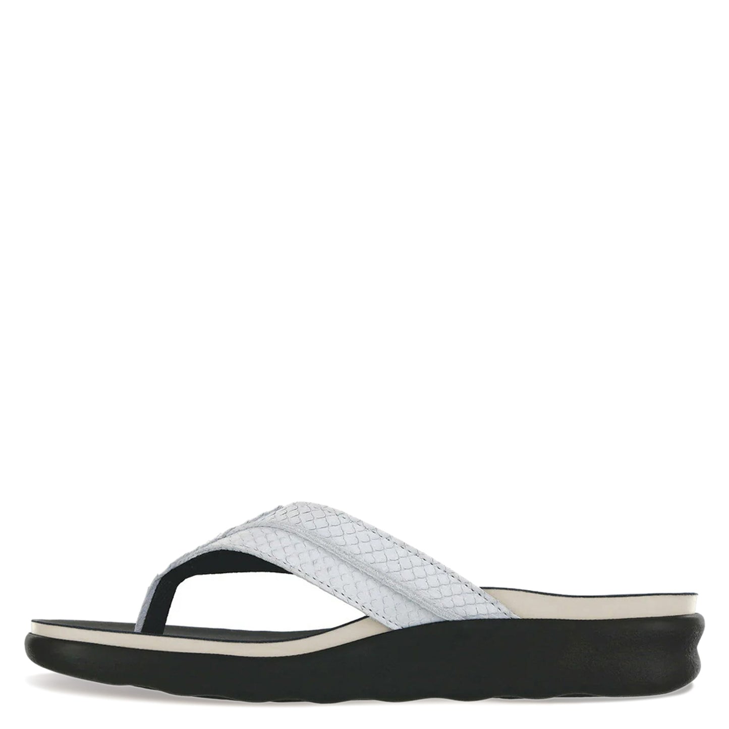 Peltz Shoes Women's SAS Freedom Sandal White FREEDOM STONE