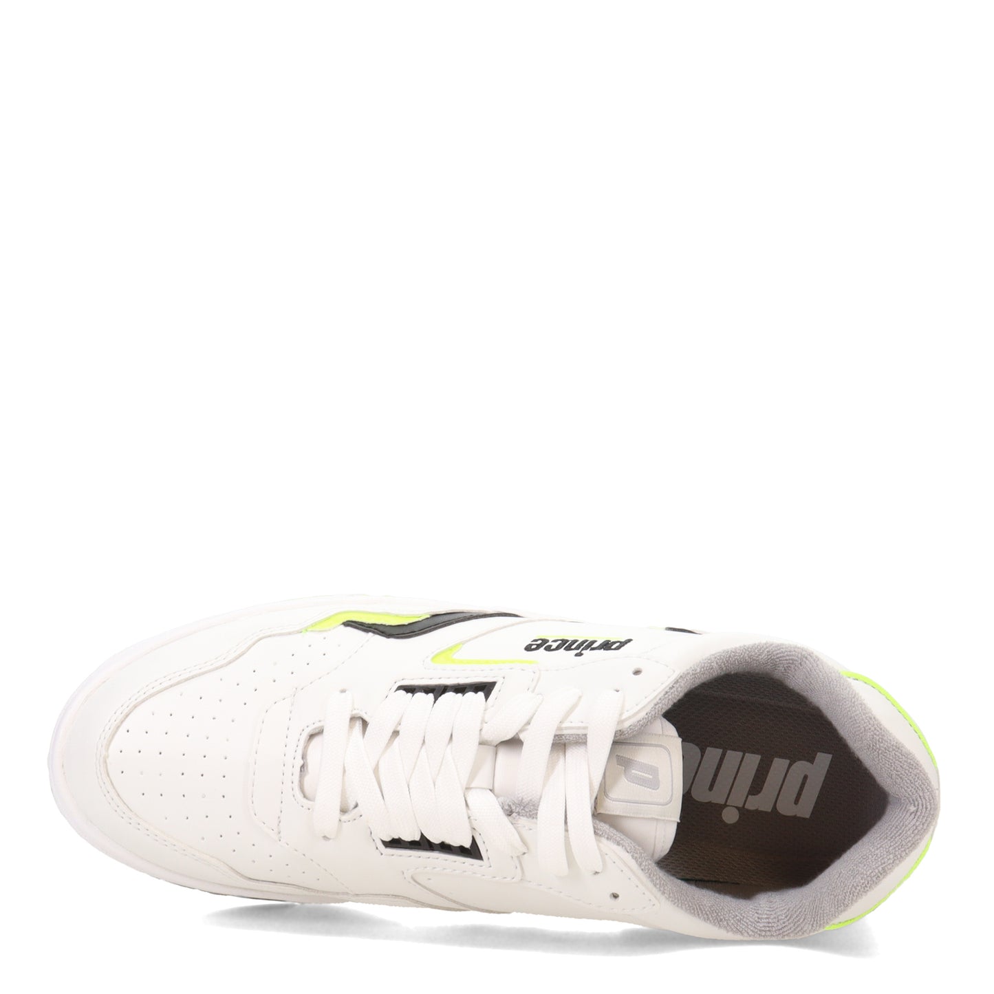 Peltz Shoes Men's Prince FST 838 Sneaker WHITE LIME FST838-WNL