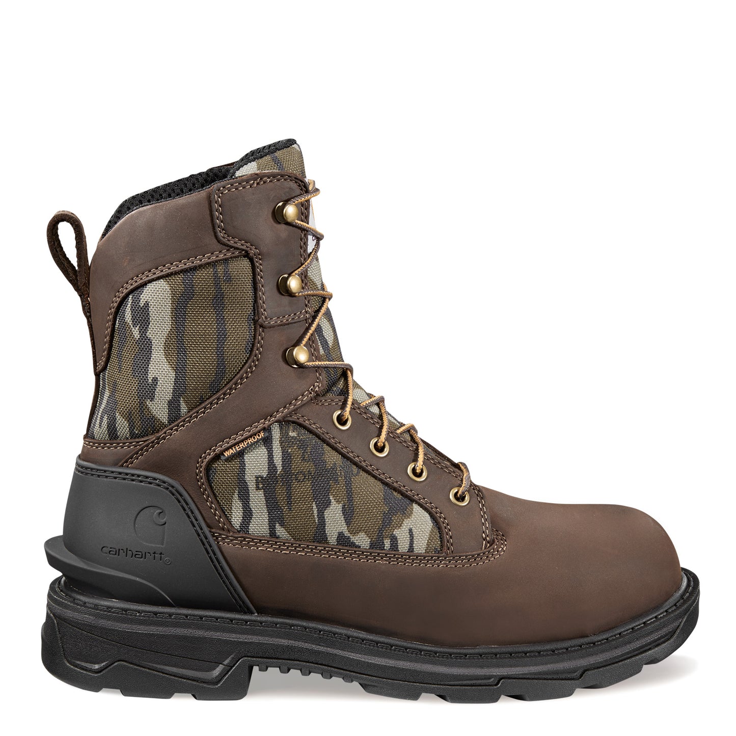Peltz Shoes Men's Carhartt Ironwood WP 8in Soft Toe Boot BROWN OAK FT8002-M