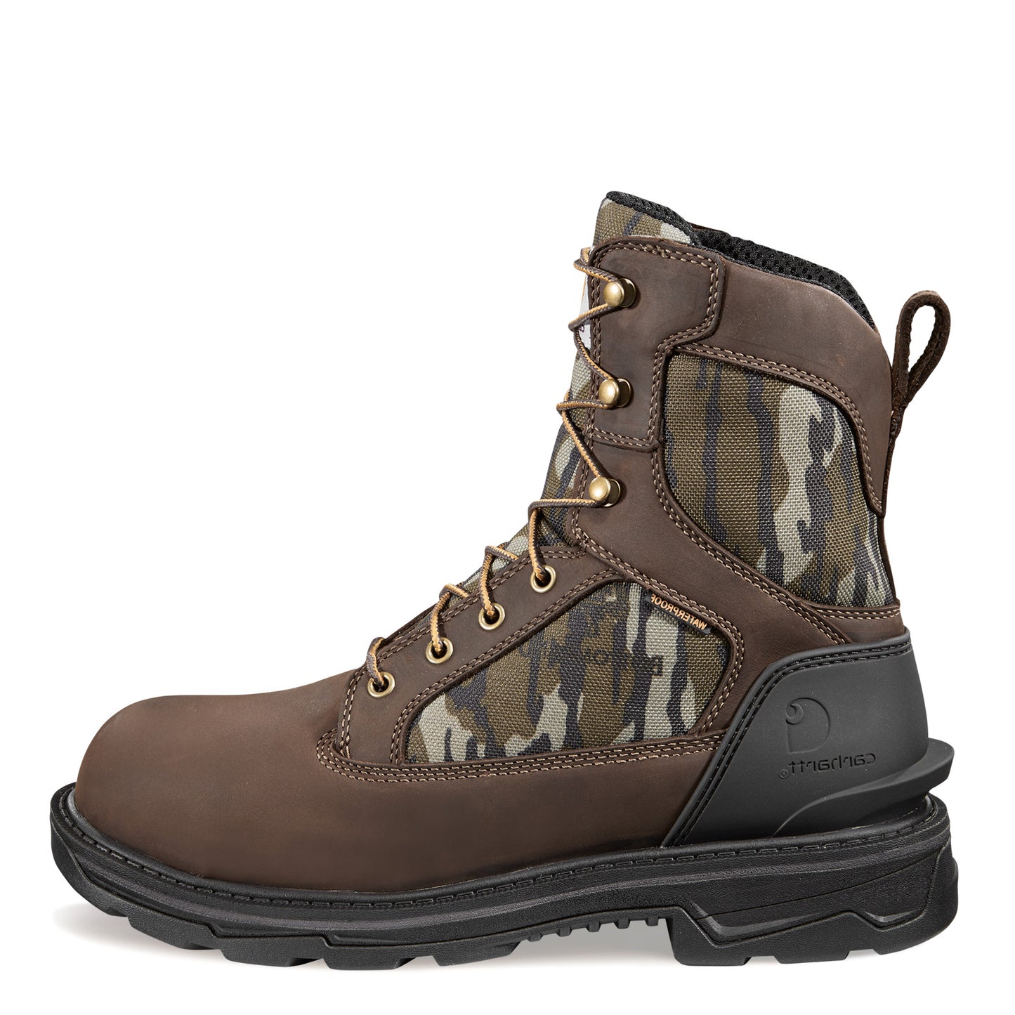 Peltz Shoes Men's Carhartt Ironwood WP 8in Soft Toe Boot BROWN OAK FT8002-M