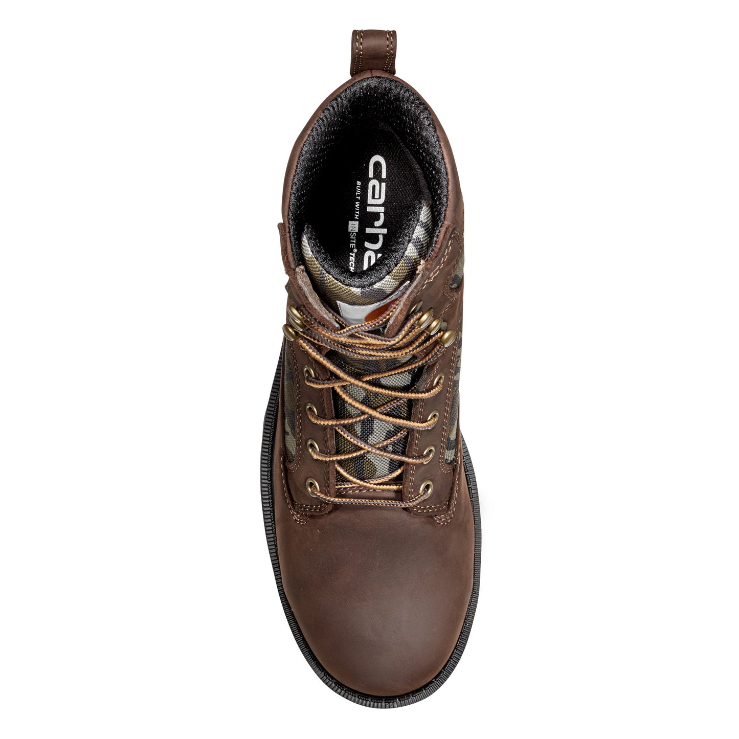 Peltz Shoes Men's Carhartt Ironwood WP 8in Soft Toe Boot BROWN OAK FT8002-M