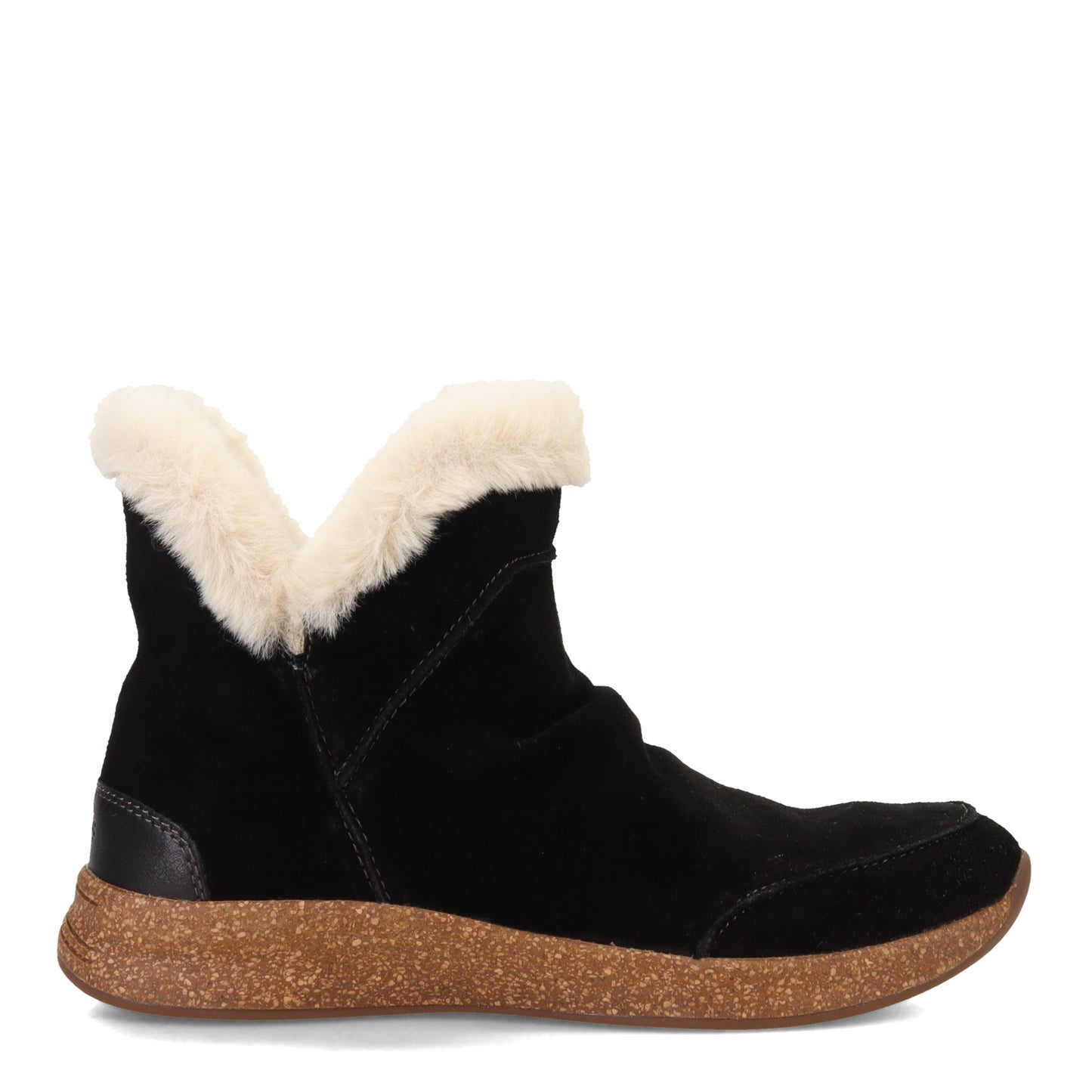 Peltz Shoes Women's Taos Future Mid Boot Black Suede FTM-14066-BLKS