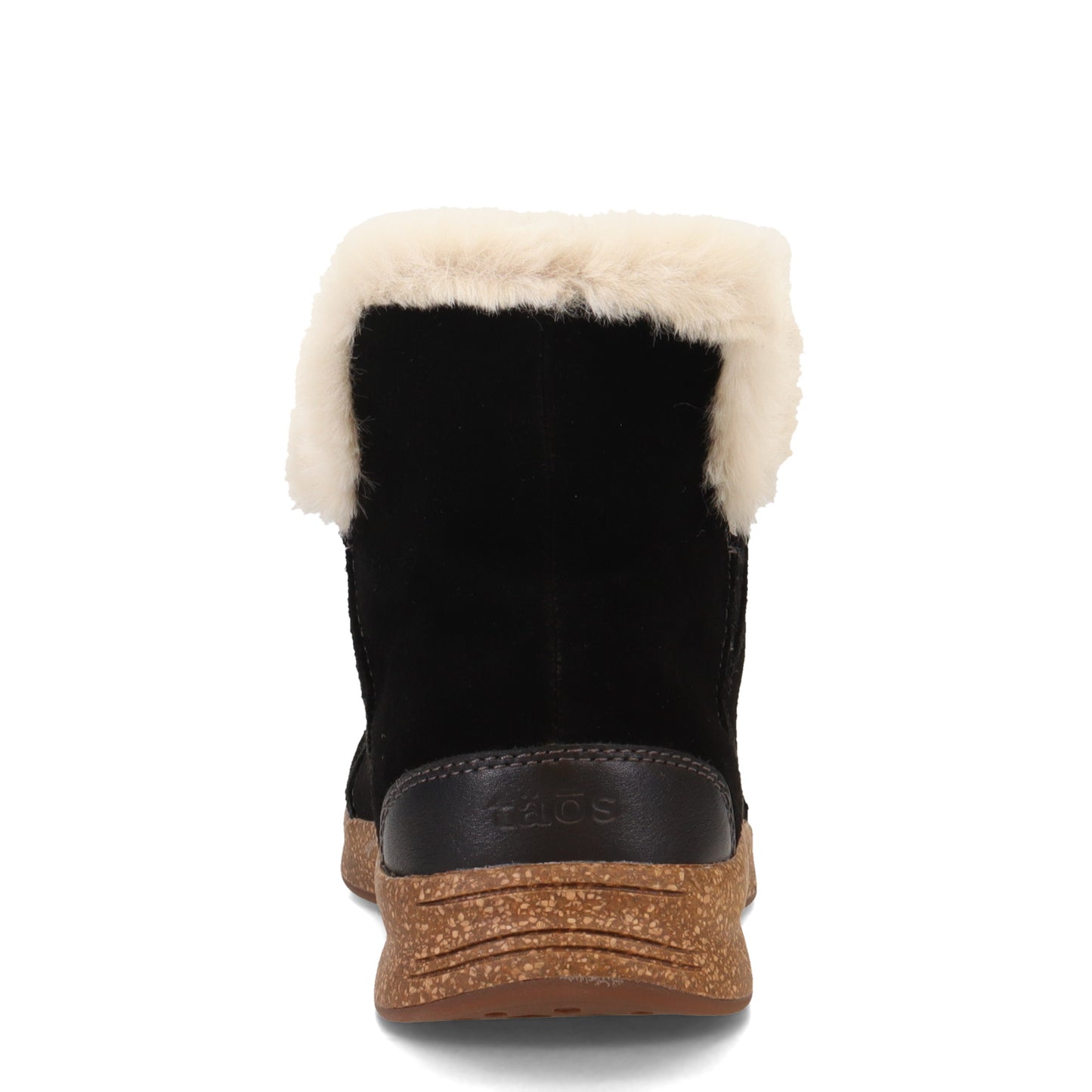 Peltz Shoes Women's Taos Future Mid Boot Black Suede FTM-14066-BLKS