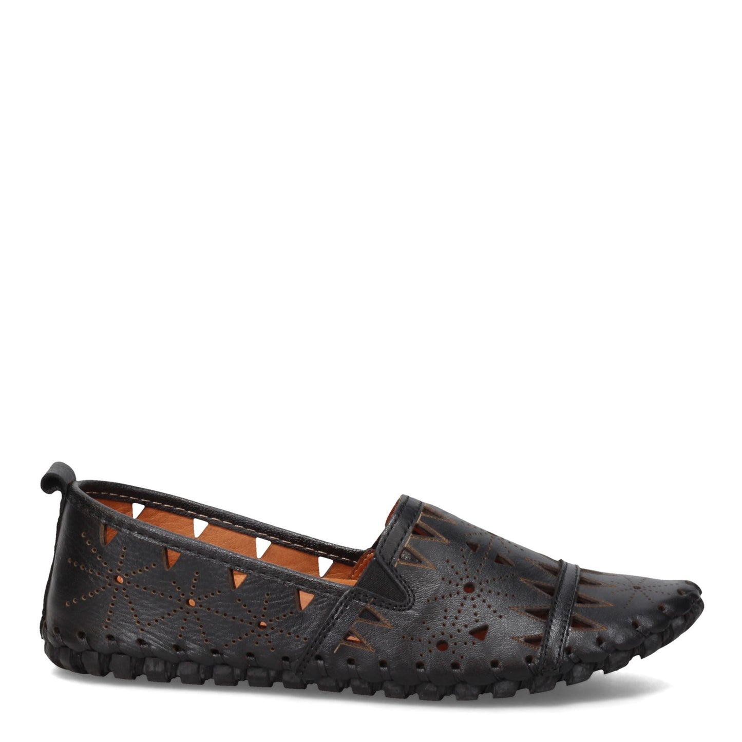 Peltz Shoes Women's Spring Step Fusaro Slip-On Black FUSARO-B