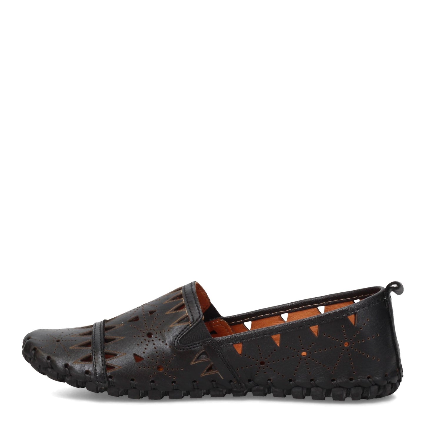 Peltz Shoes Women's Spring Step Fusaro Slip-On Black FUSARO-B