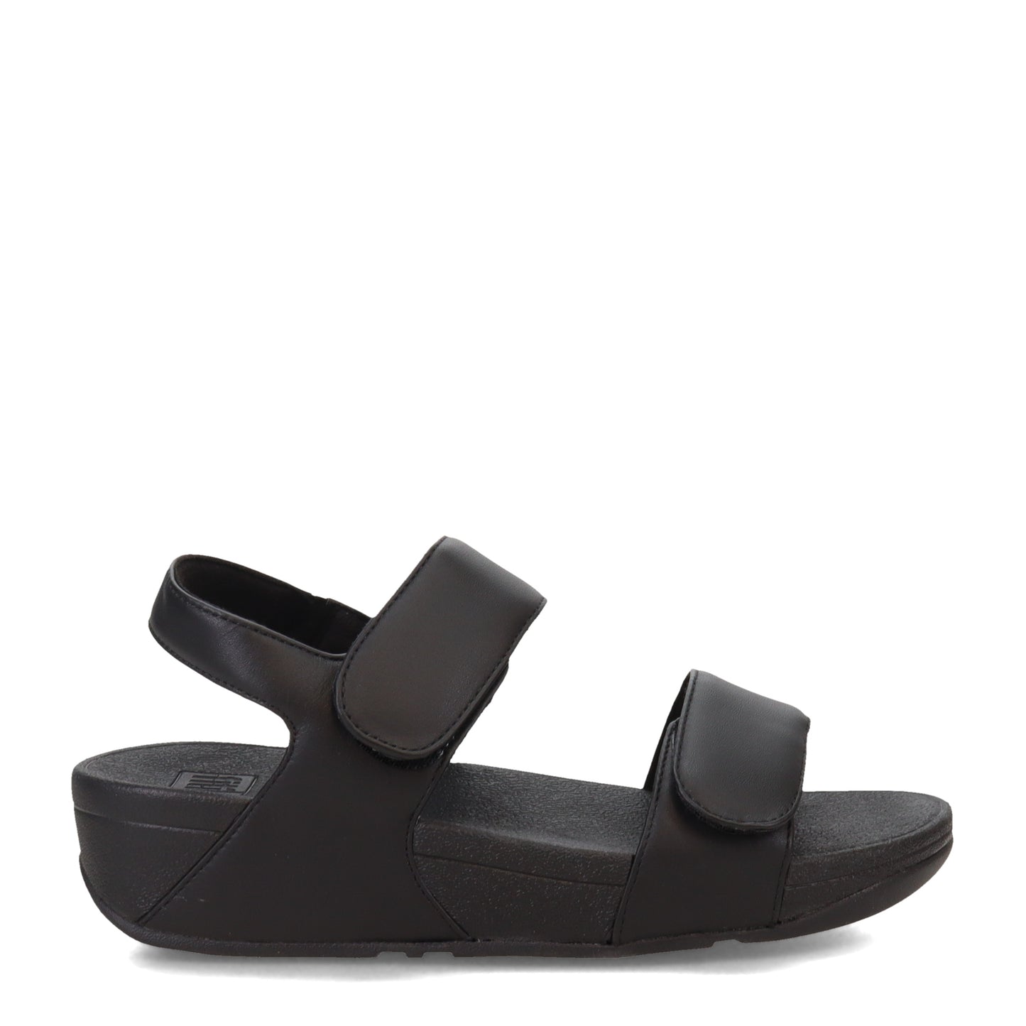 Peltz Shoes Women's FitFlop Lulu Adjustable Strap Sandal Black FV8-090