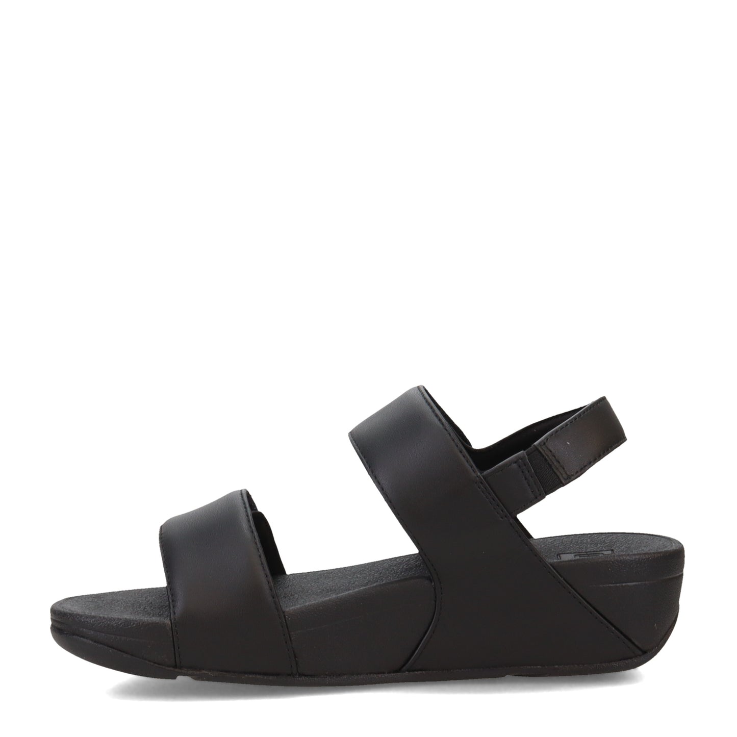 Peltz Shoes Women's FitFlop Lulu Adjustable Strap Sandal Black FV8-090