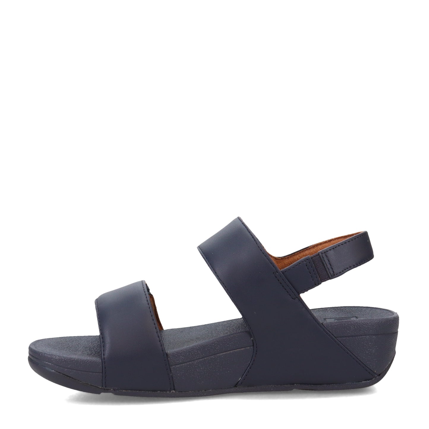 Peltz Shoes Women's FitFlop Lulu Adjustable Strap Sandal Navy FV8-399