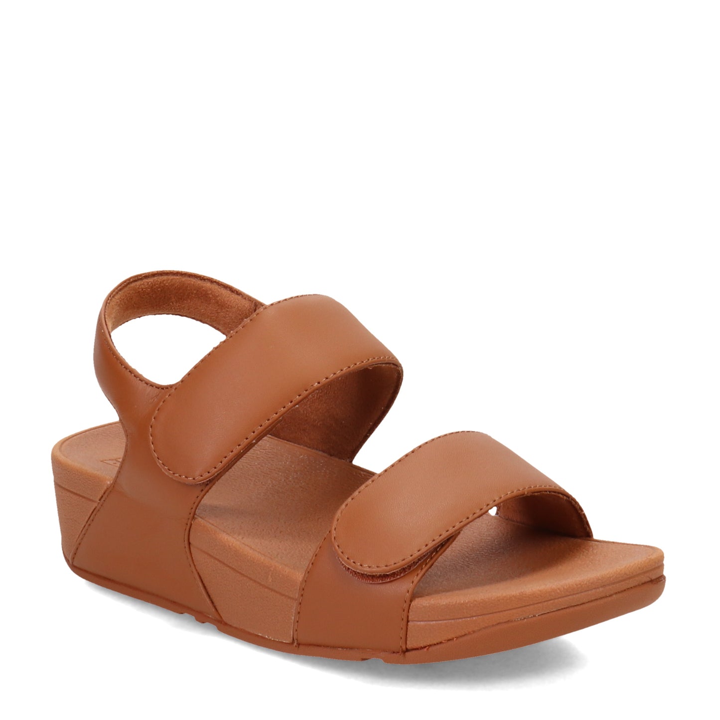 Peltz Shoes Women's FitFlop Lulu Adjustable Strap Sandal Tan FV8-592