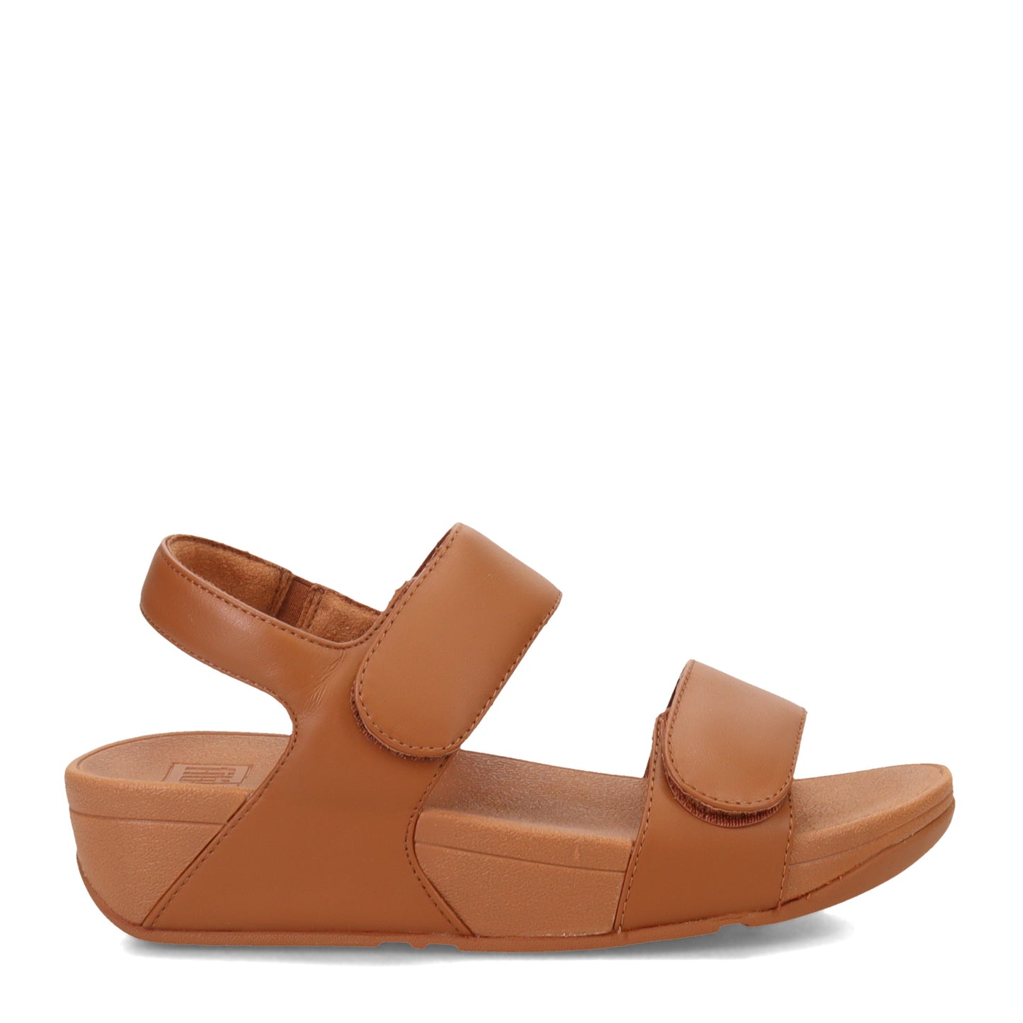 Peltz Shoes Women's FitFlop Lulu Adjustable Strap Sandal Tan FV8-592