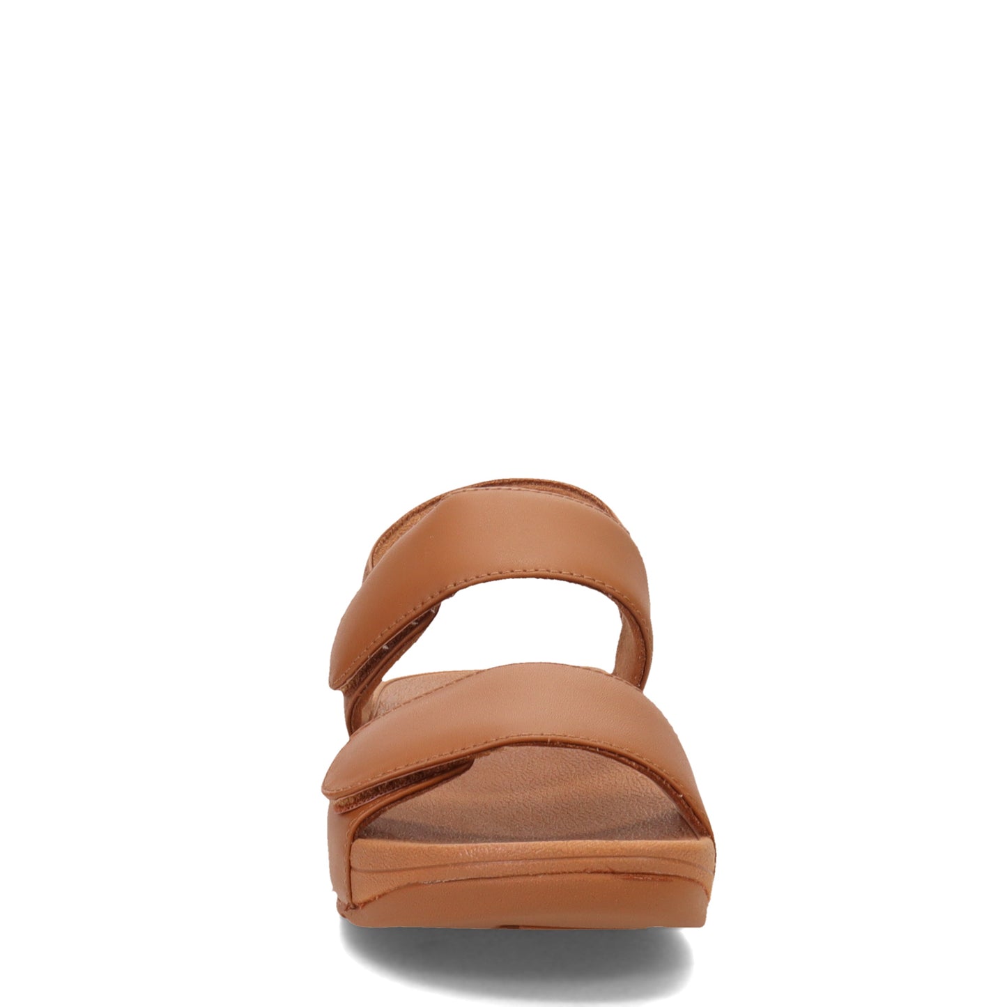 Peltz Shoes Women's FitFlop Lulu Adjustable Strap Sandal Tan FV8-592