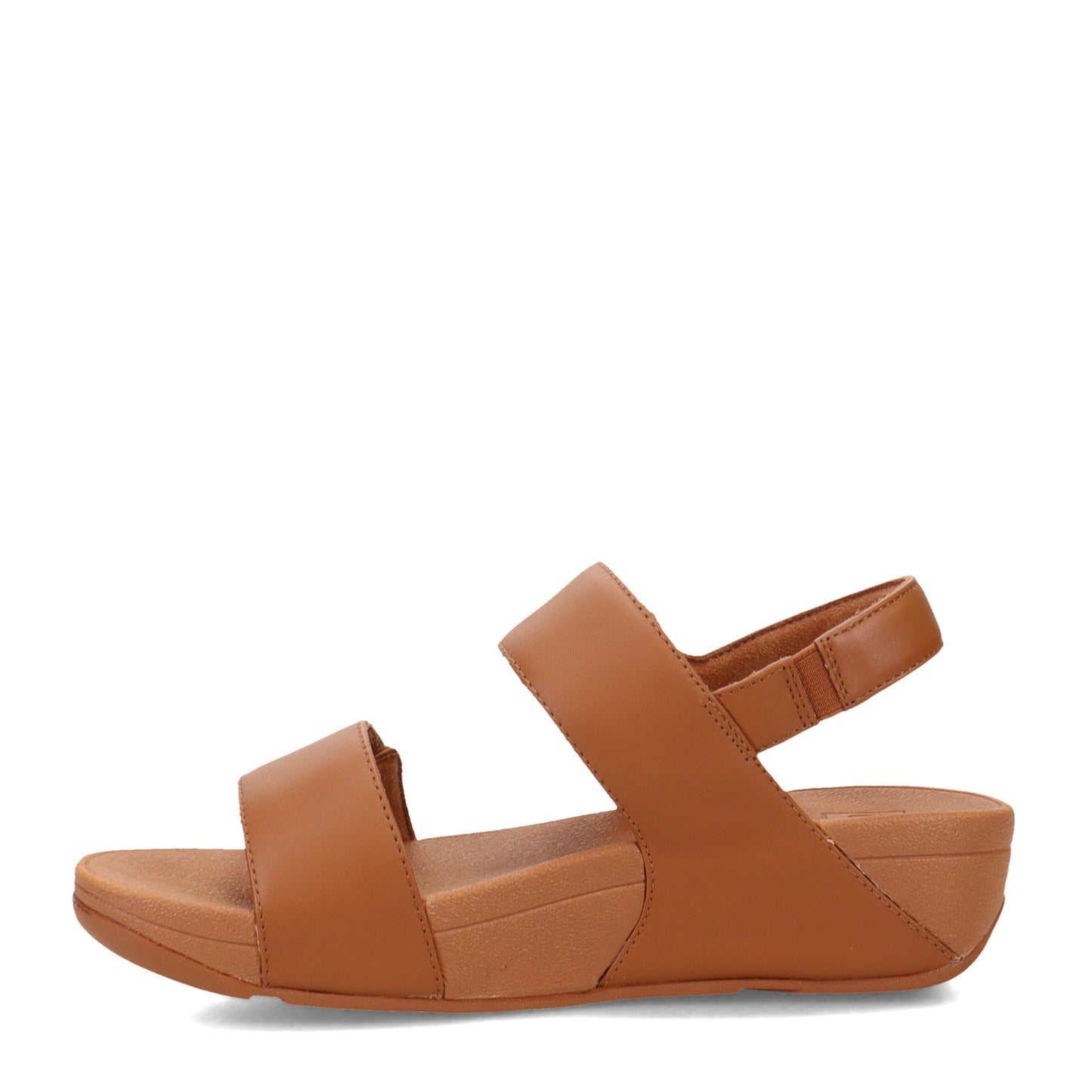 Peltz Shoes Women's FitFlop Lulu Adjustable Strap Sandal Tan FV8-592