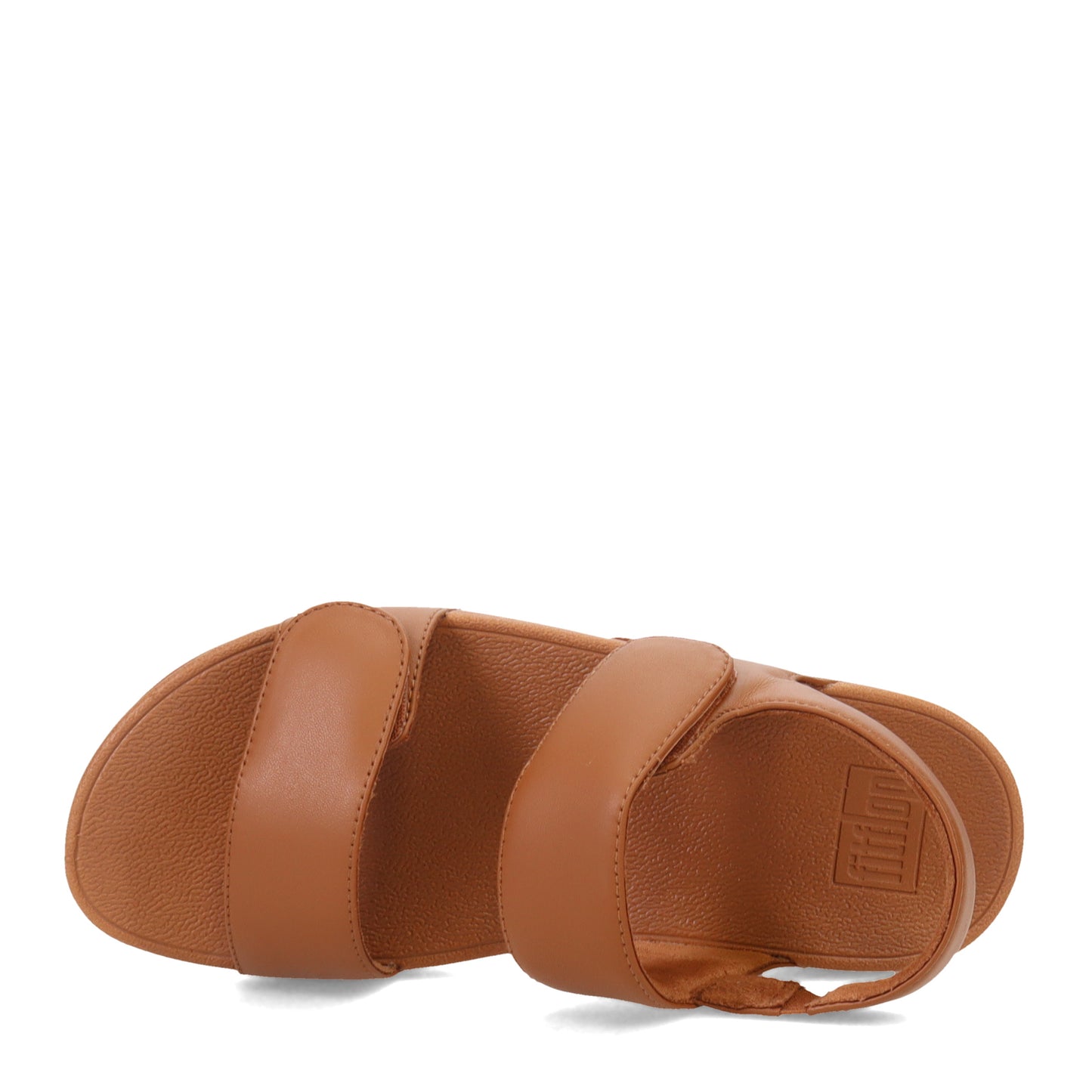 Peltz Shoes Women's FitFlop Lulu Adjustable Strap Sandal Tan FV8-592