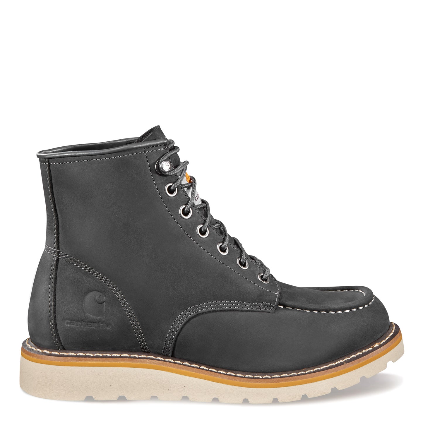 Peltz Shoes Women's Carhartt 6 Inch Moc Soft Toe Wedge Work Boot GRAY FW6027-W