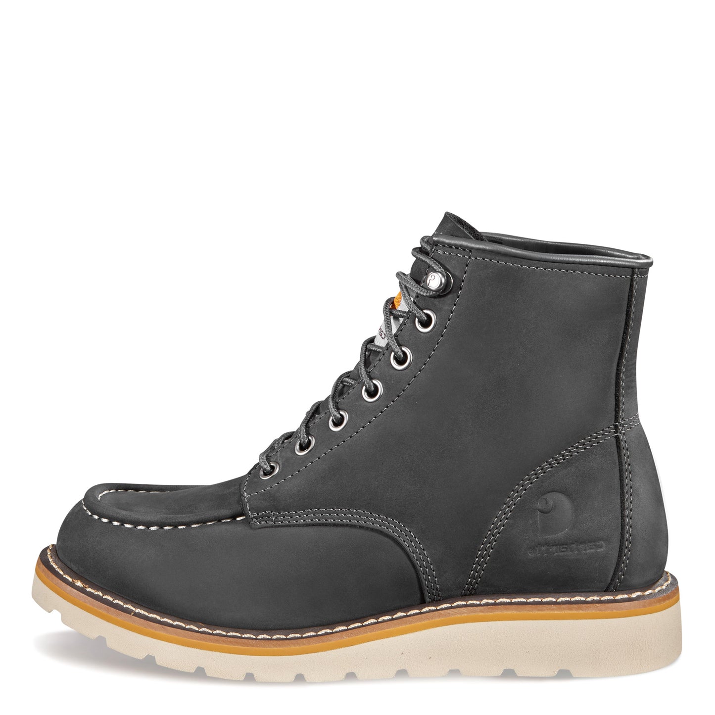 Peltz Shoes Women's Carhartt 6 Inch Moc Soft Toe Wedge Work Boot GRAY FW6027-W
