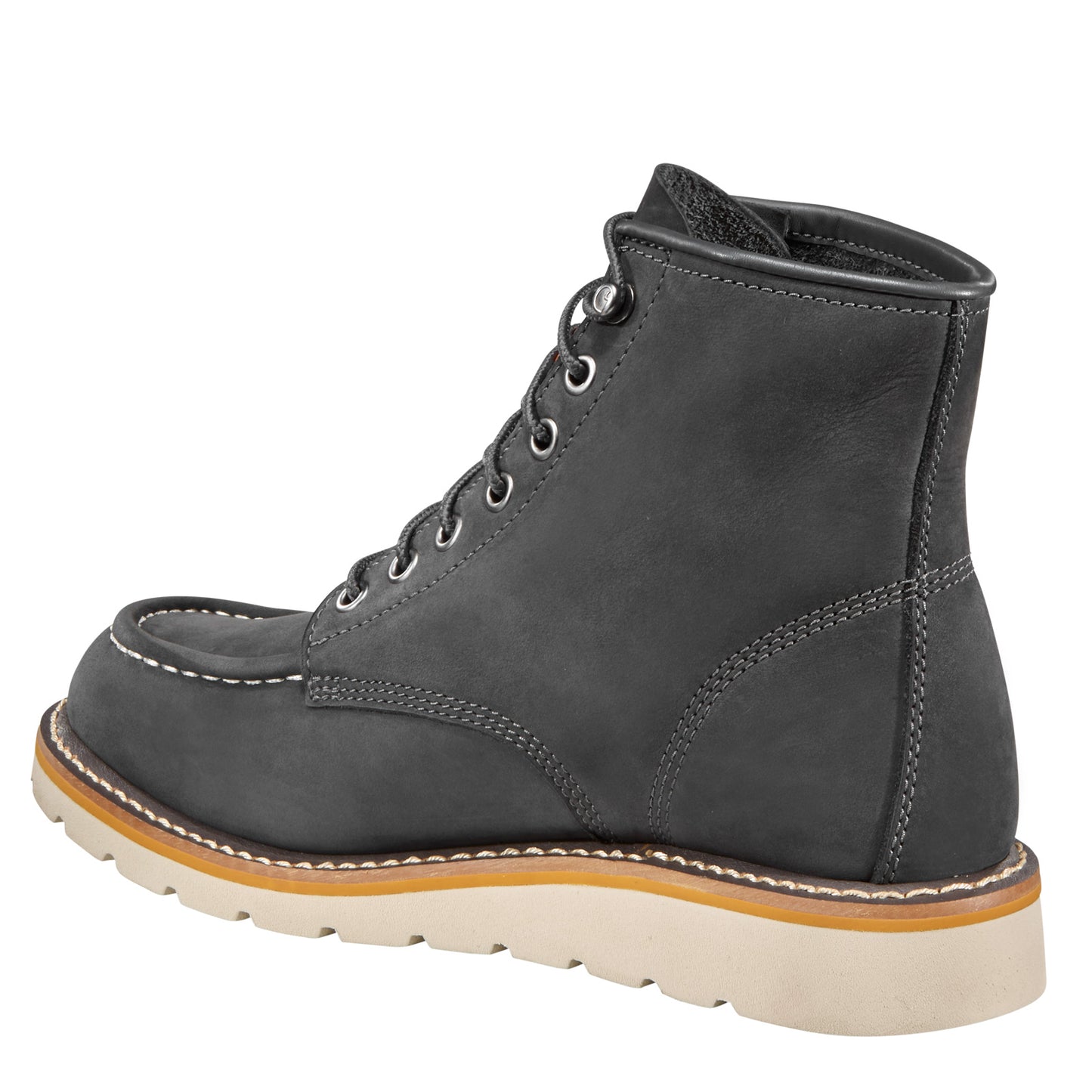 Peltz Shoes Women's Carhartt 6 Inch Moc Soft Toe Wedge Work Boot GRAY FW6027-W