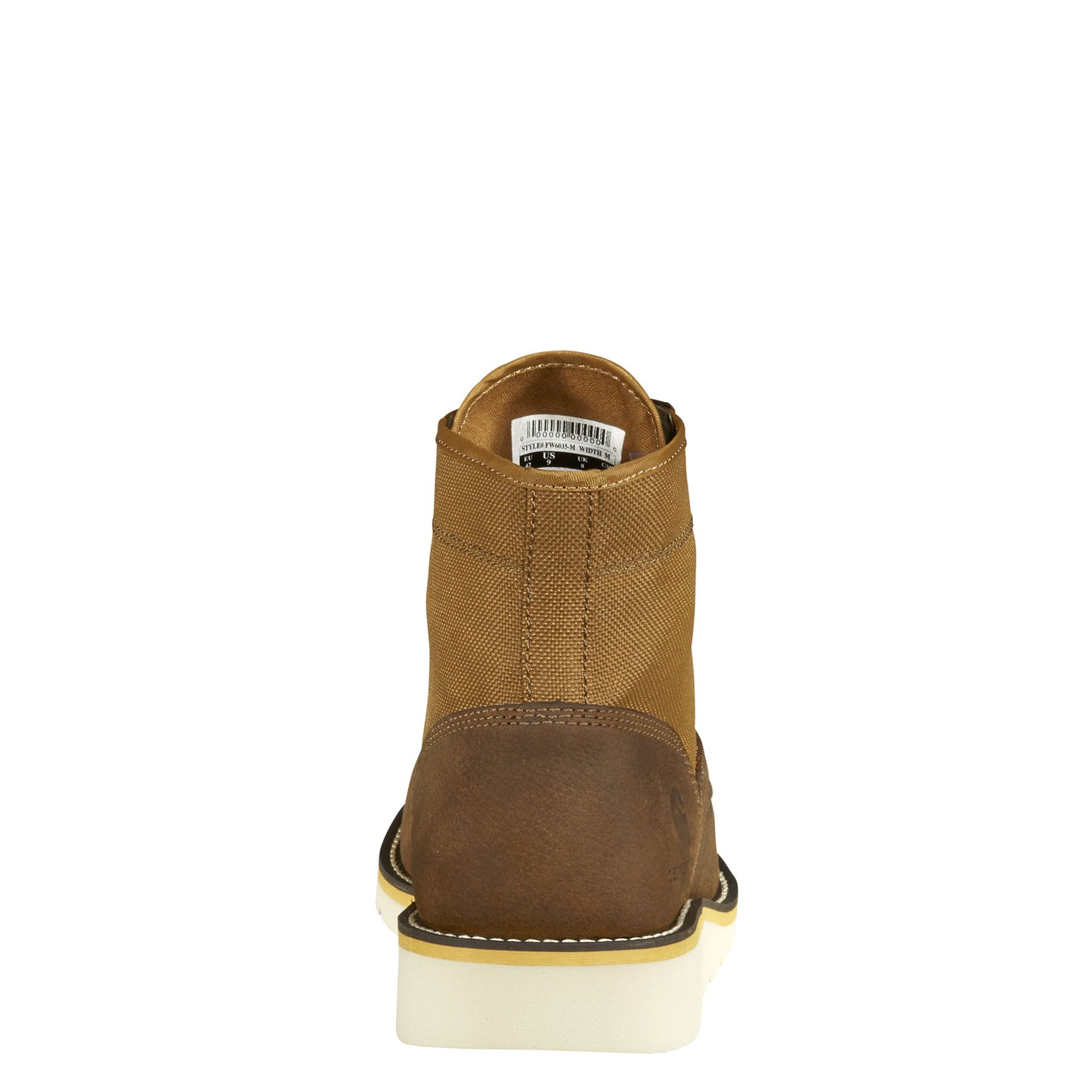 Peltz Shoes Men's Carhartt 6 Inch Moc Soft Toe Wedge Work Boot BROWN OILED FW6035-M