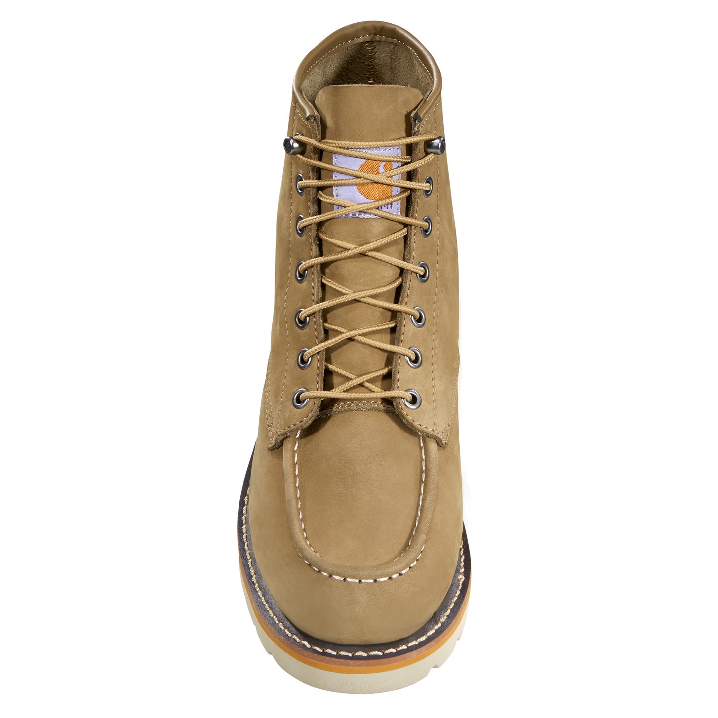 Peltz Shoes Men's Carhartt 6 Inch Moc Soft Toe Wedge Work Boot COYOTE FW6077-M