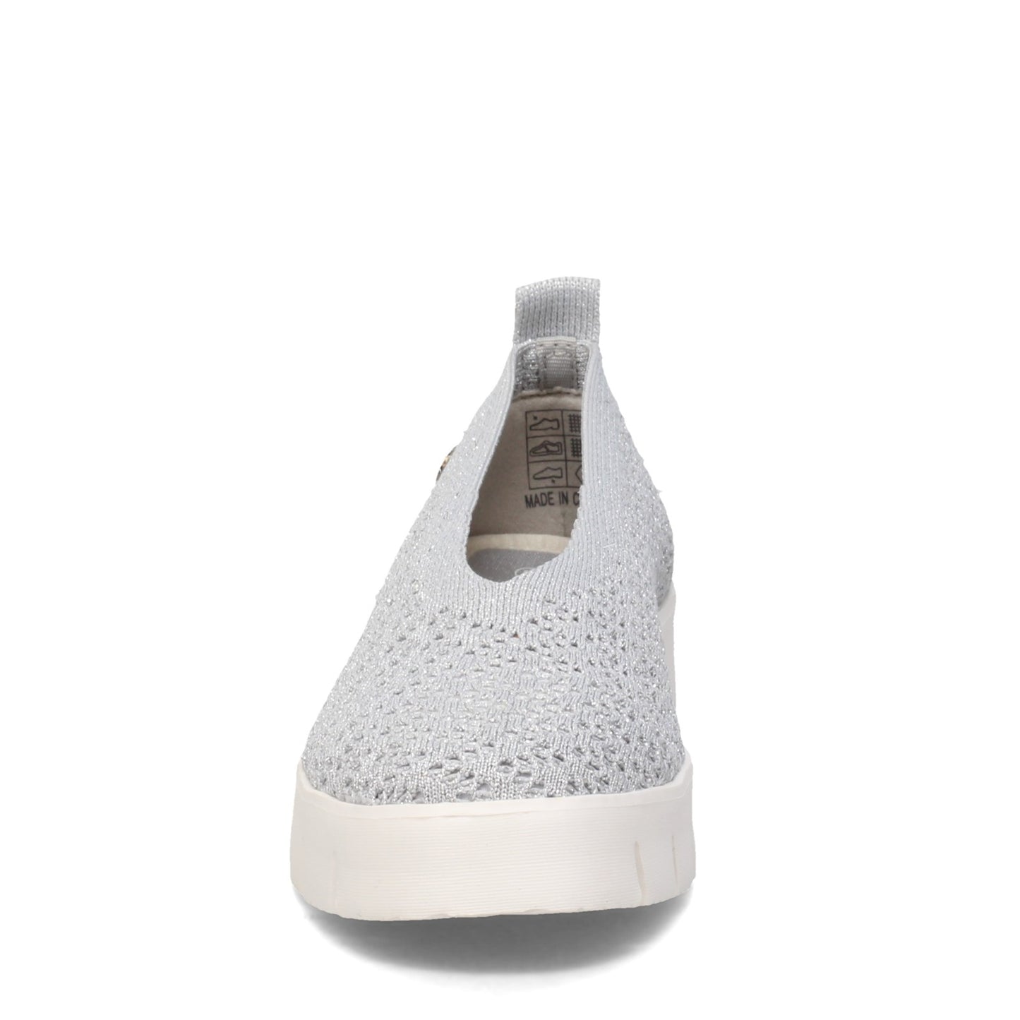 Peltz Shoes Women's Bernie Mev FX Peony Slip-On GREY FX PEONY GREY