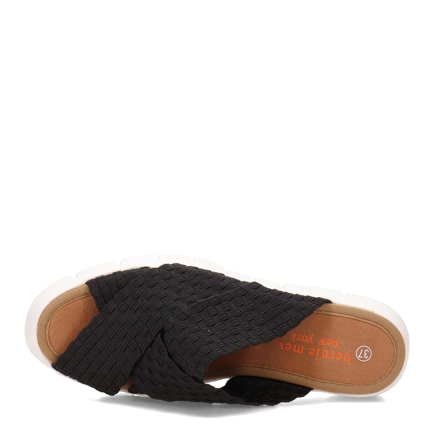 Peltz Shoes Women's Bernie Mev Fx Thelma Sandal BLACK FXTHELMA-BLACK