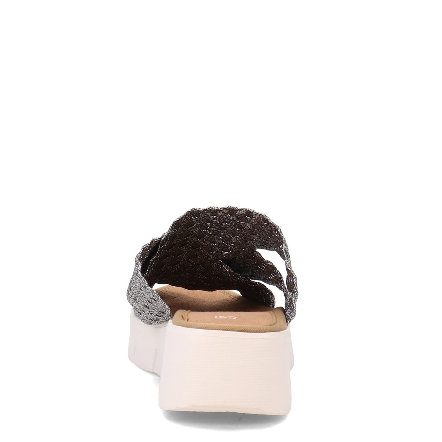 Peltz Shoes Women's Bernie Mev Fx Thelma Sandal PEWTER FXTHELMA-PWTR