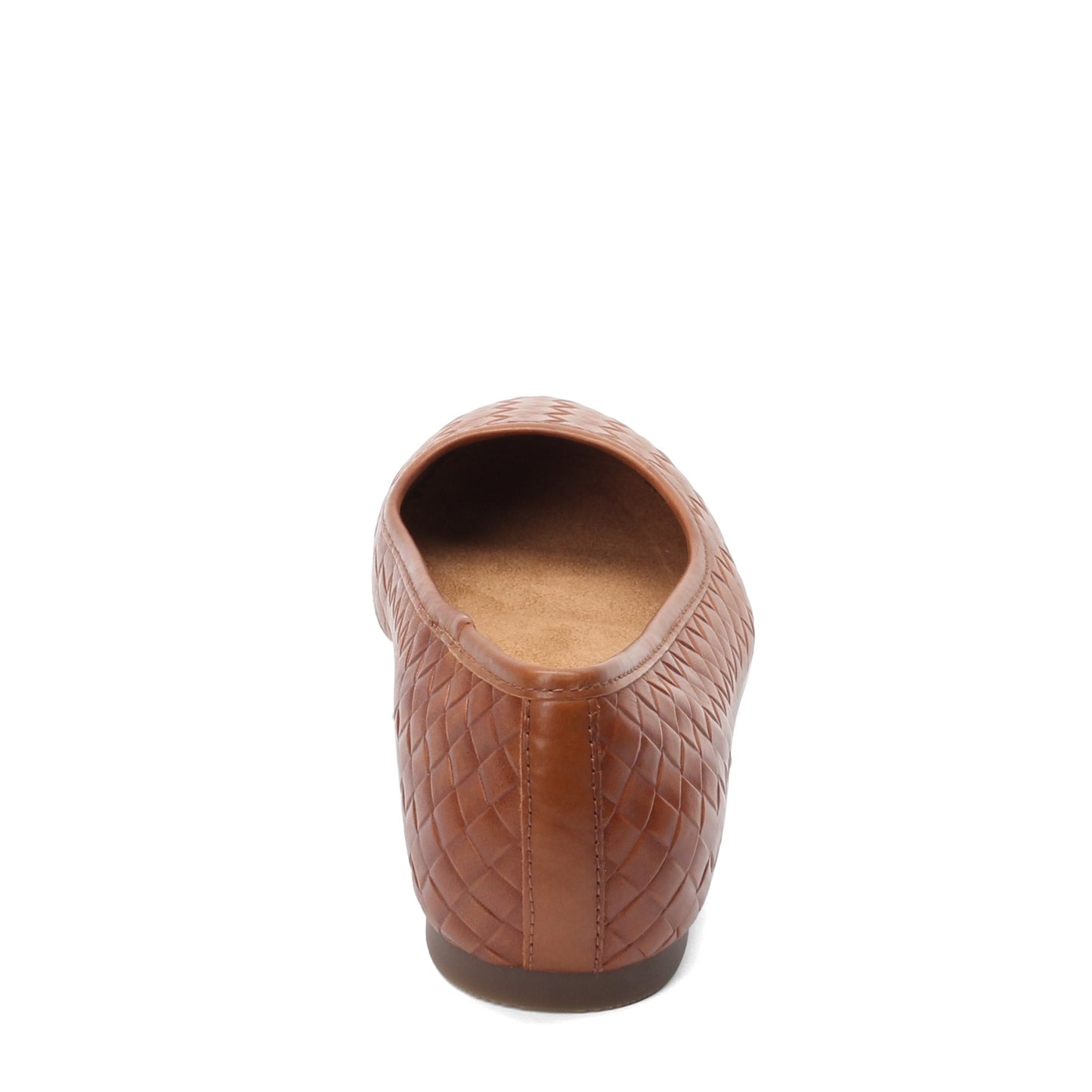 Peltz Shoes Women's Aetrex Lyla Flat COGNAC FB102-COGNAC