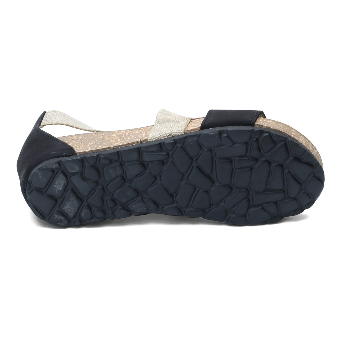 Peltz Shoes Women's Bernie Mev G103 Sandal BLACK G103-BLACK