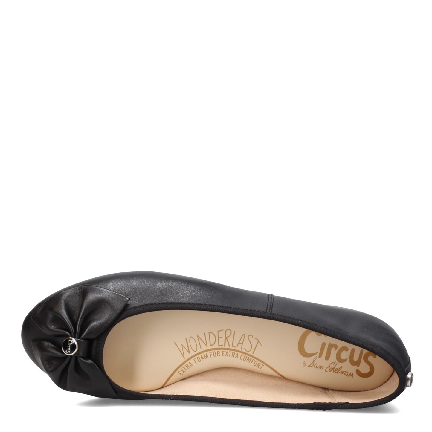 Peltz Shoes Women's Circus NY Carmen Flat BLACK G1556L1001