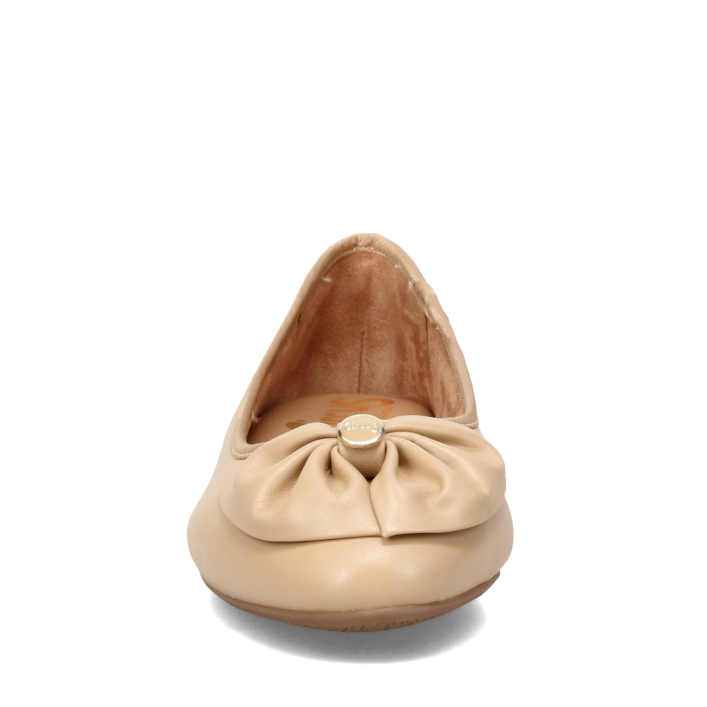 Peltz Shoes Women's Circus NY Carmen Flat BEIGE G1556L1250