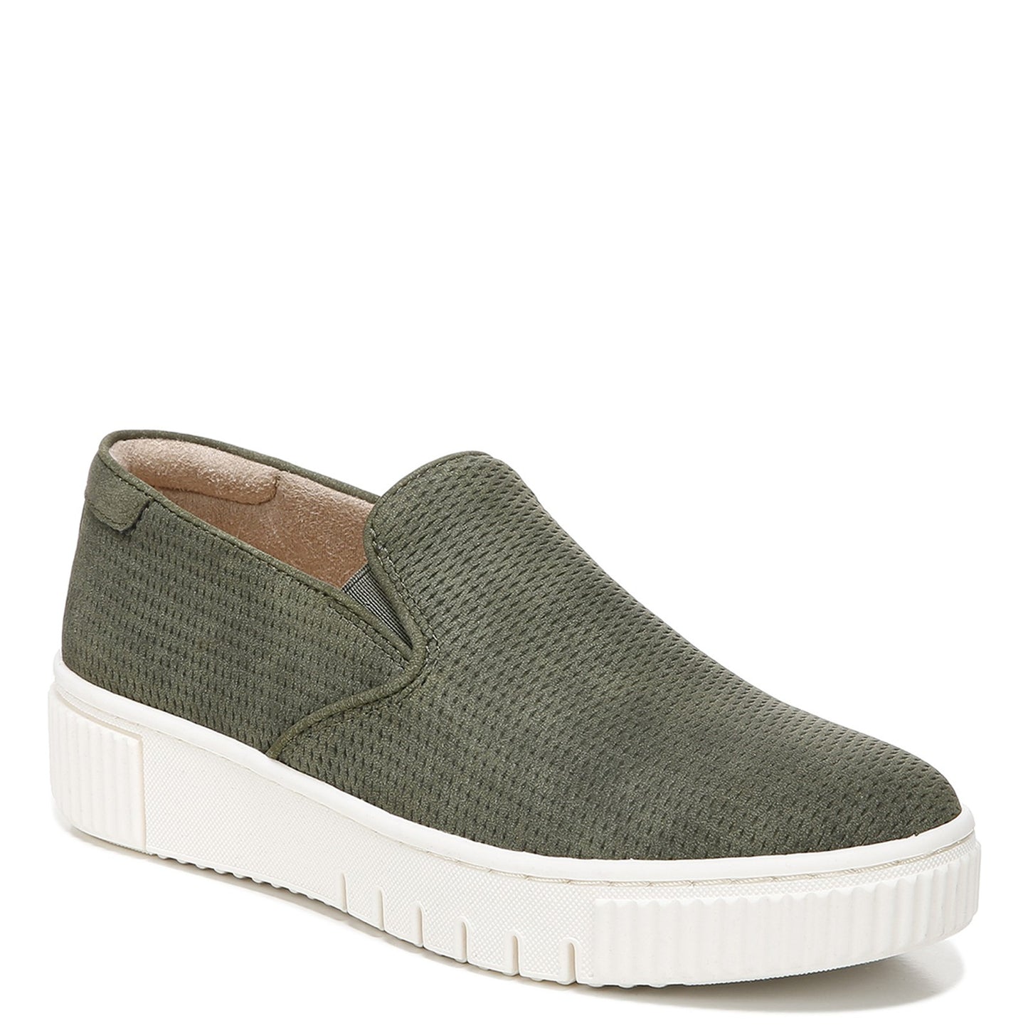 Peltz Shoes Women's Natural Soul Tia Sneaker DARK GREEN G1666S7301