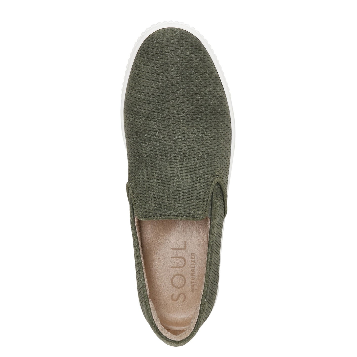 Peltz Shoes Women's Natural Soul Tia Sneaker DARK GREEN G1666S7301