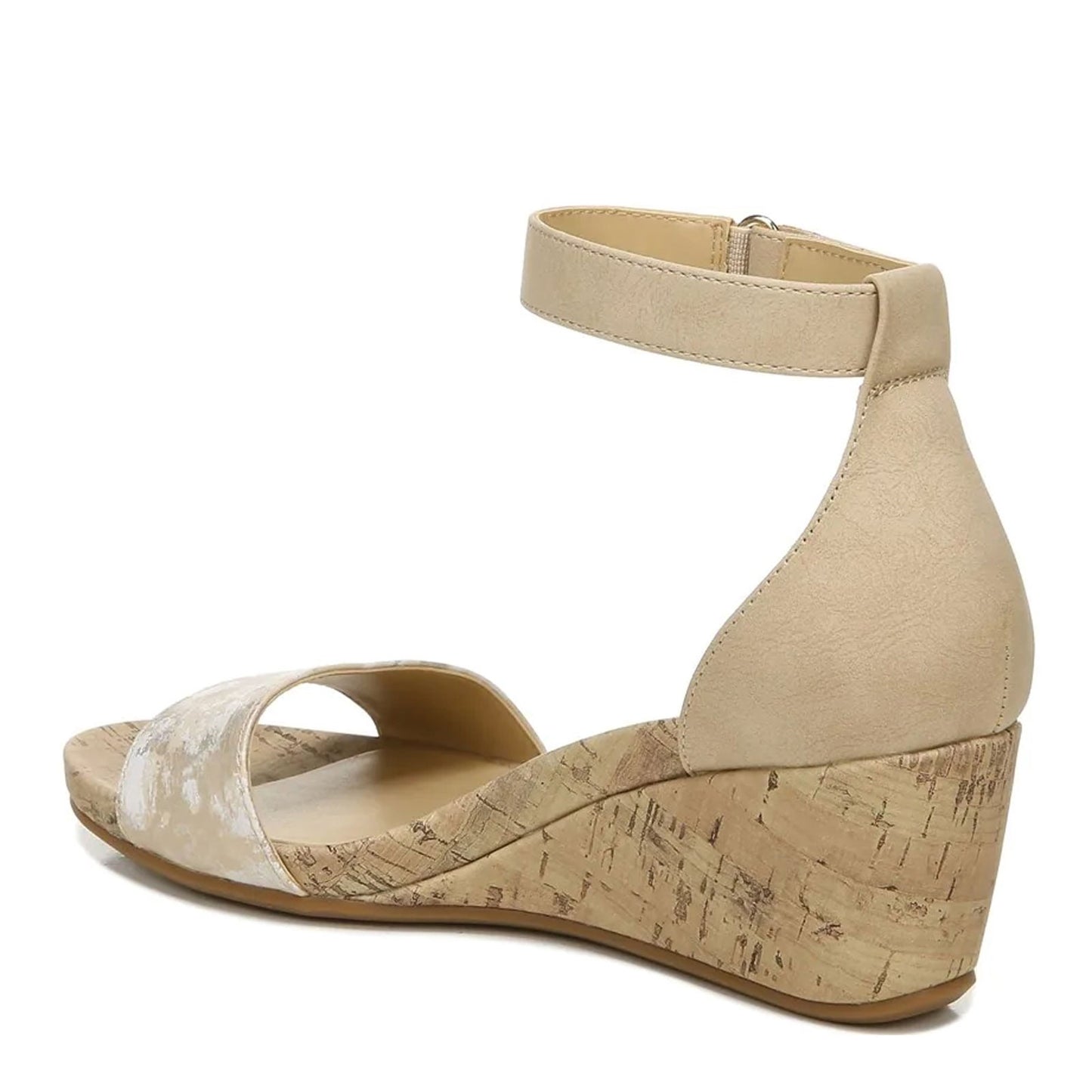 Peltz Shoes Women's Naturalizer Areda Sandal BEIGE G1779S0251