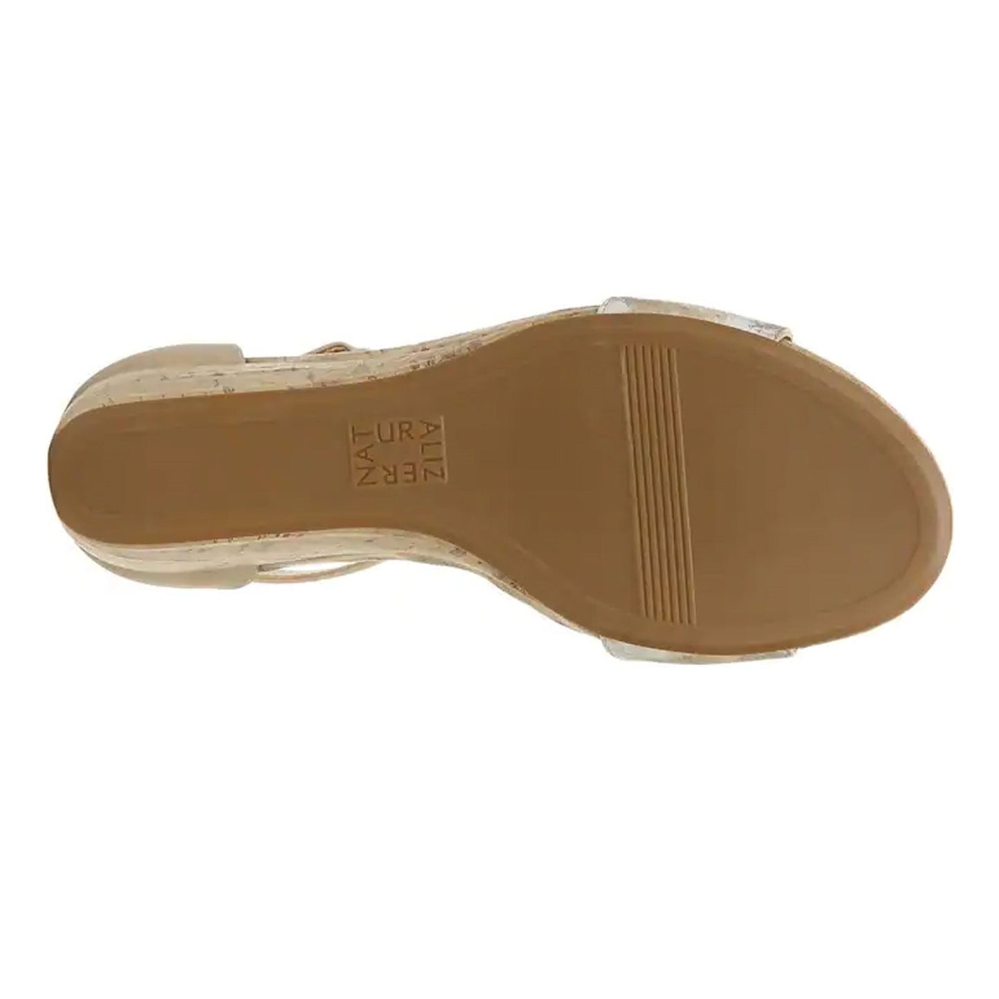 Peltz Shoes Women's Naturalizer Areda Sandal BEIGE G1779S0251