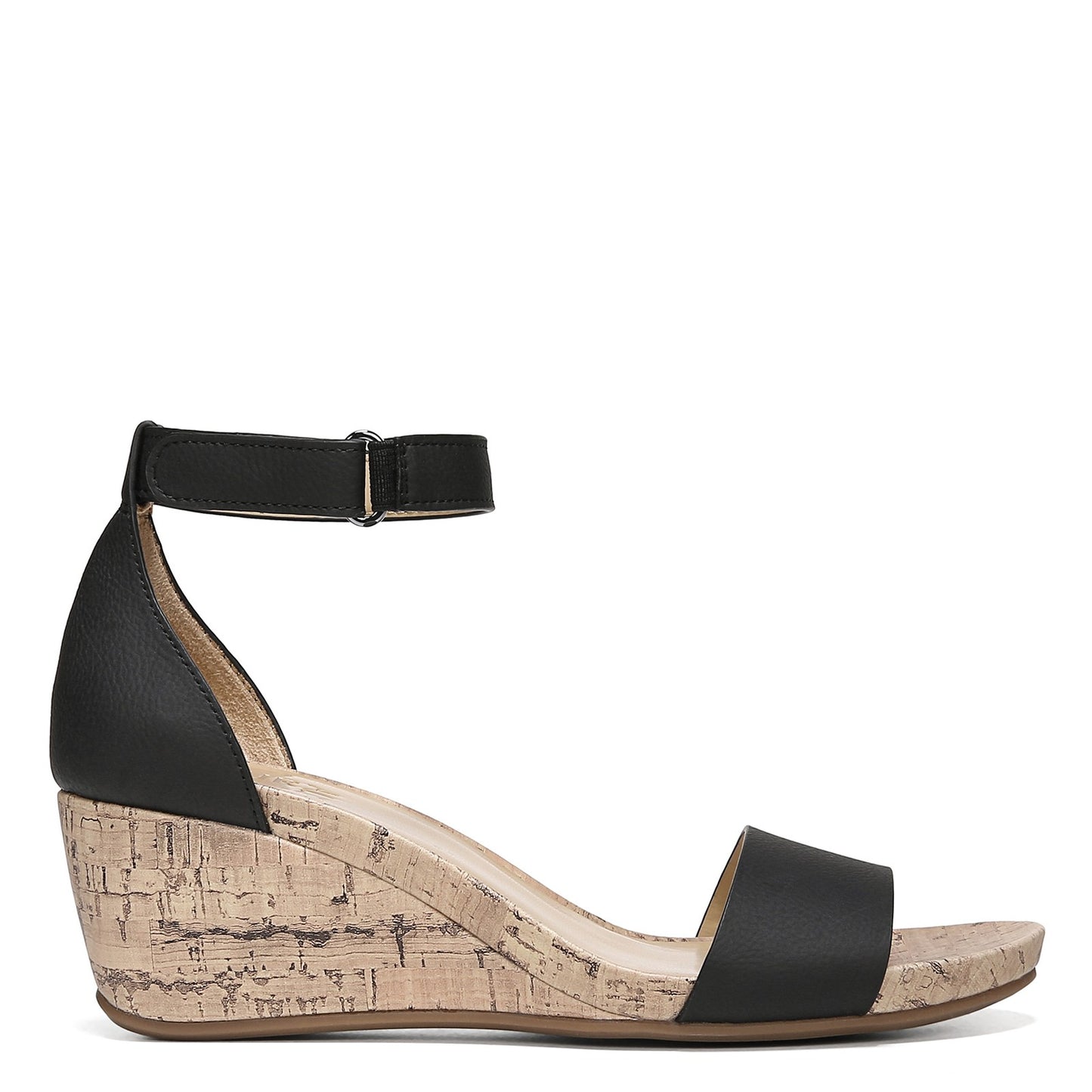 Peltz Shoes Women's Naturalizer Areda Sandal BLACK G1779S1001