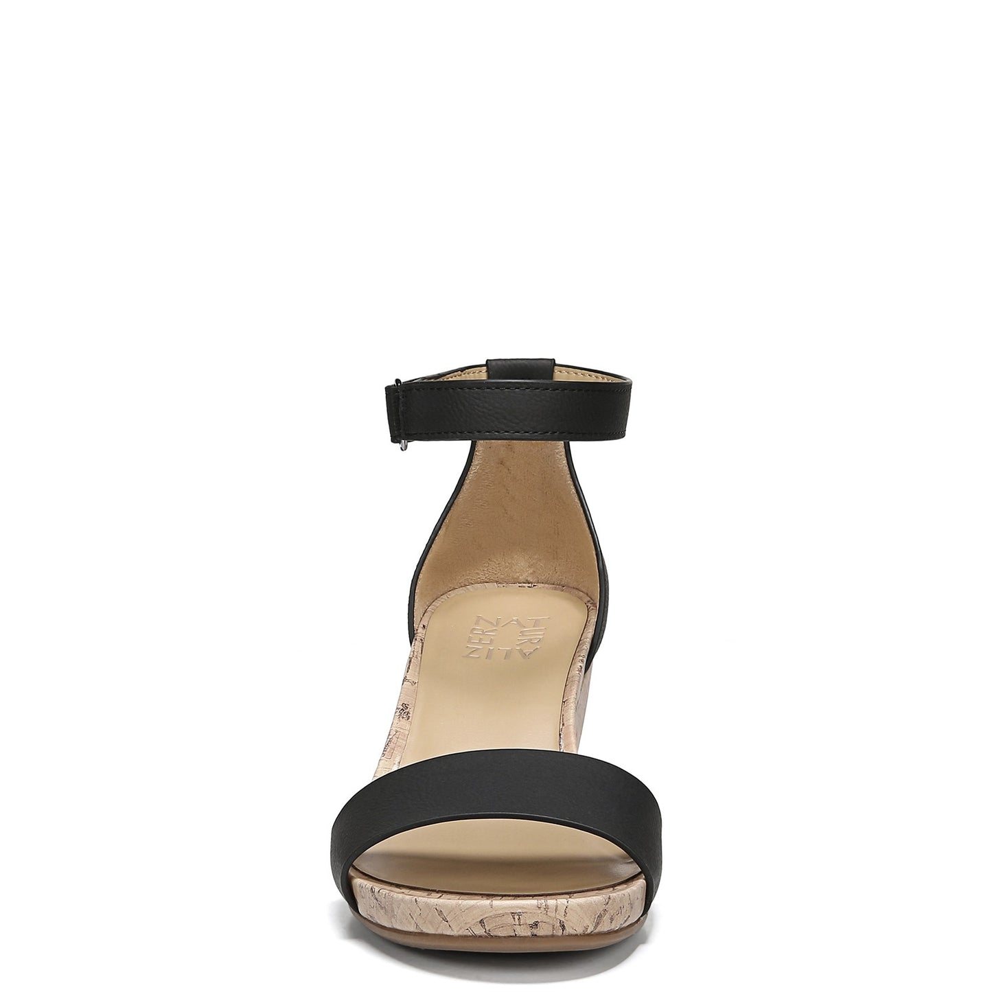 Peltz Shoes Women's Naturalizer Areda Sandal BLACK G1779S1001