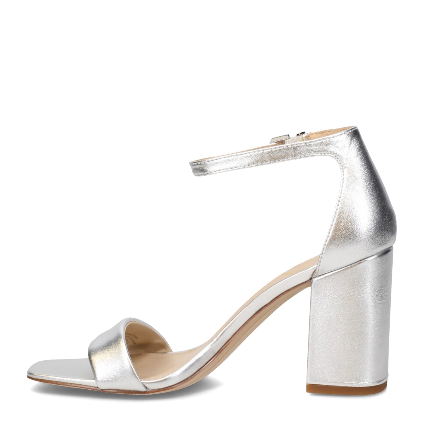 Peltz Shoes Women's Sam Edelman Daniella Sandal SILVER G2191LB903