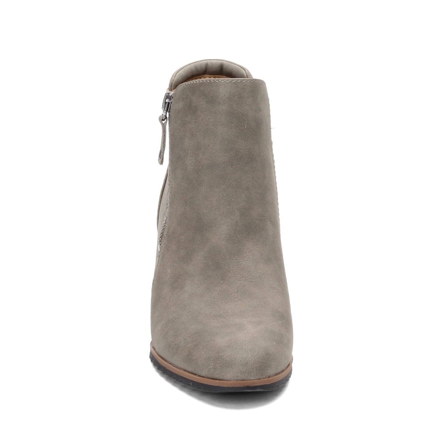 Peltz Shoes Women's SOUL Naturalizer Haley Boot LIGHT GREY G5352S0020