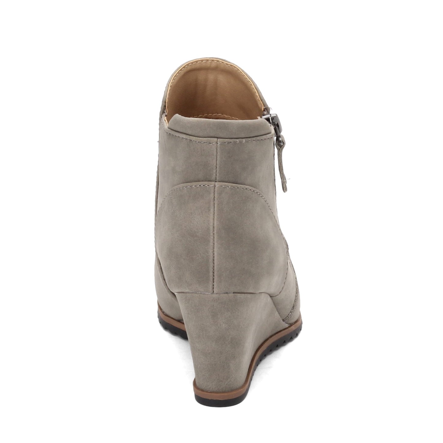 Peltz Shoes Women's SOUL Naturalizer Haley Boot LIGHT GREY G5352S0020
