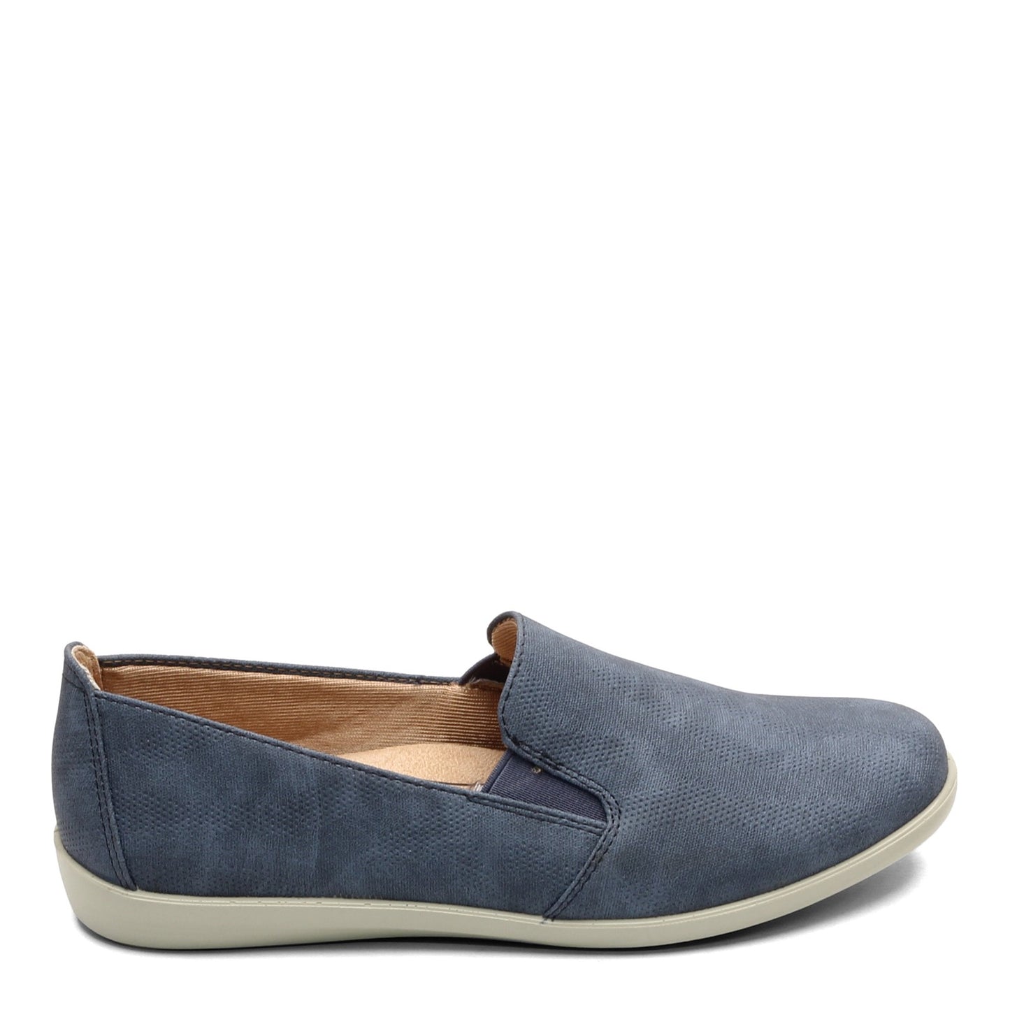Peltz Shoes Women's Lifestride Neon Slip-On Navy G7893S1400