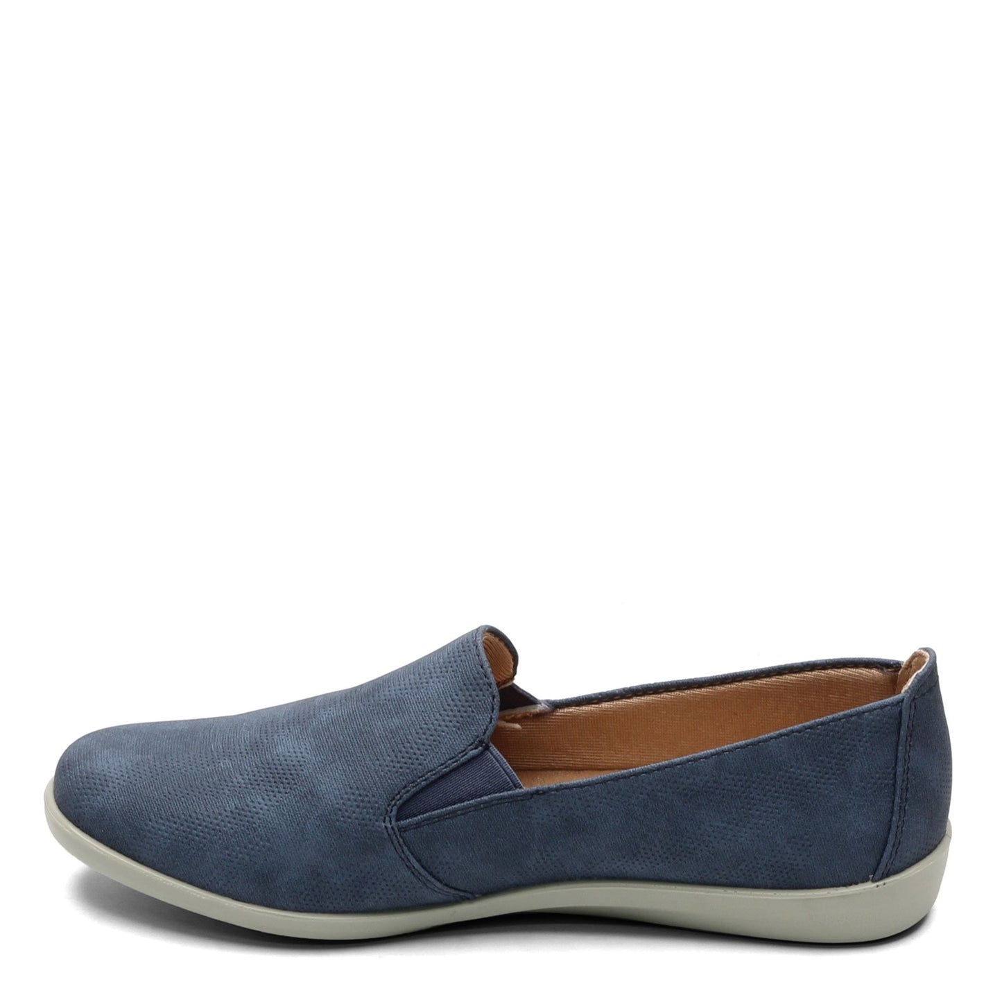 Peltz Shoes Women's Lifestride Neon Slip-On Navy G7893S1400