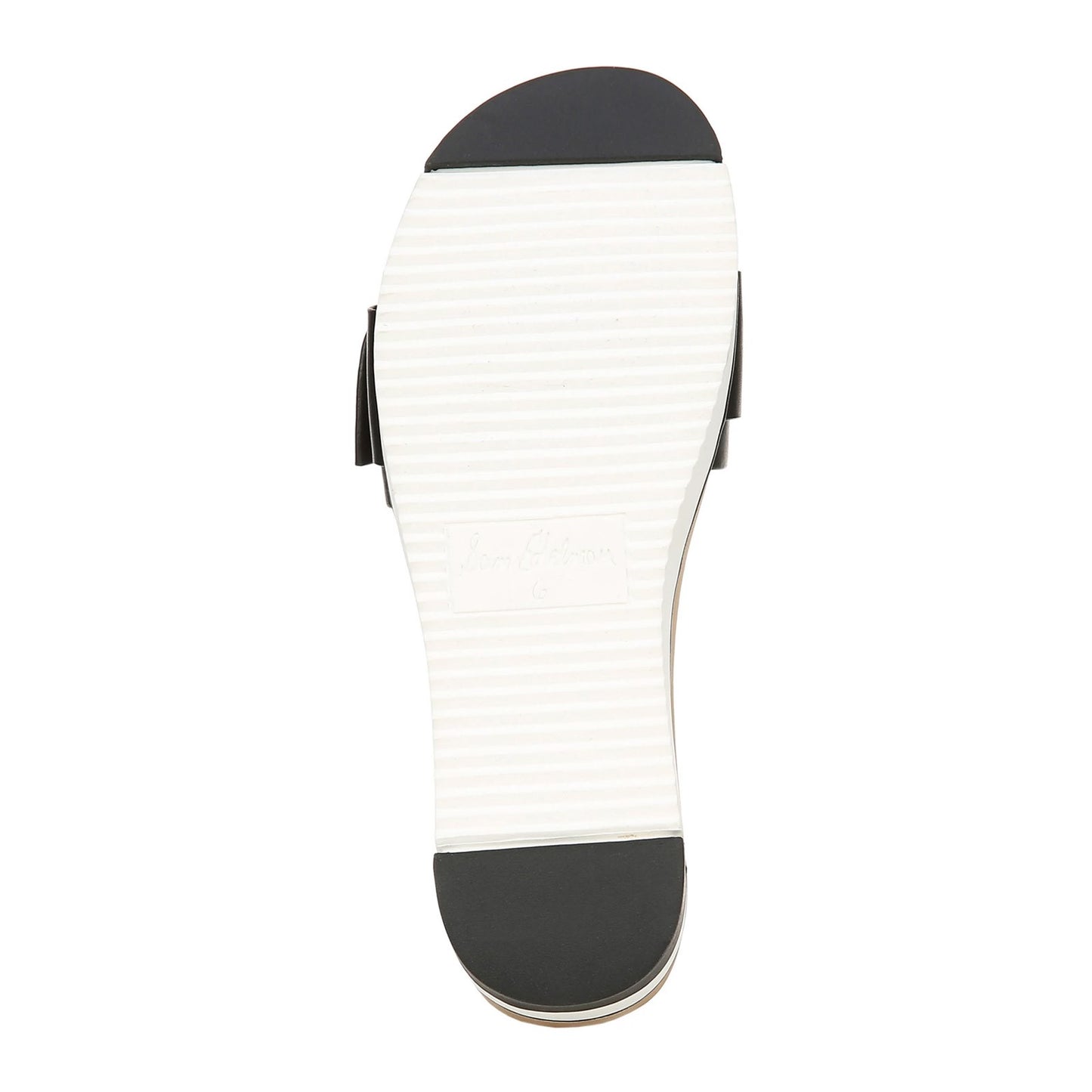 Peltz Shoes Women's Sam Edelman Ariane Sandal BLACK G8847L1001