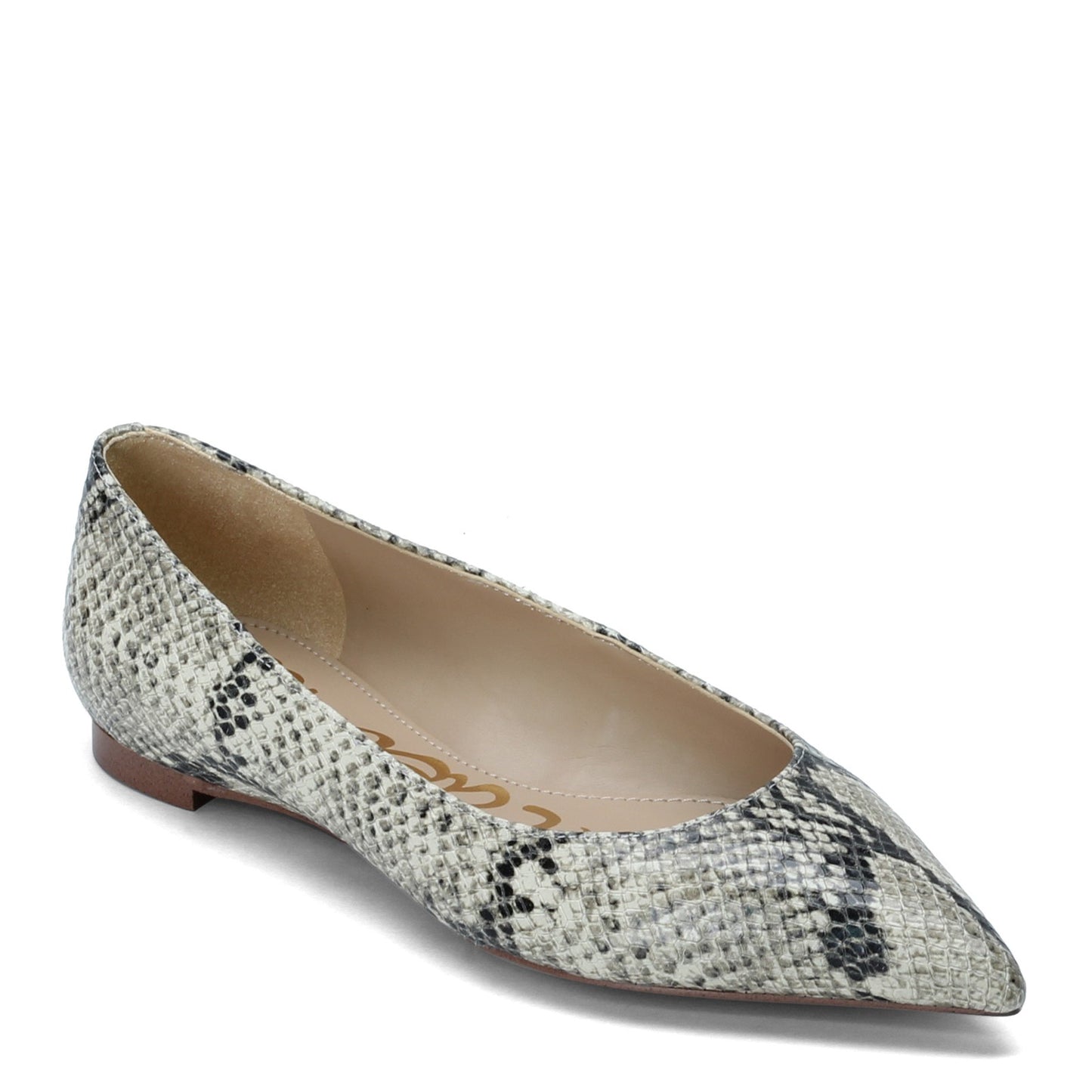 Peltz Shoes Women's Sam Edelman Stacey Flat BEACH LIGHT BROWN G8888L9904